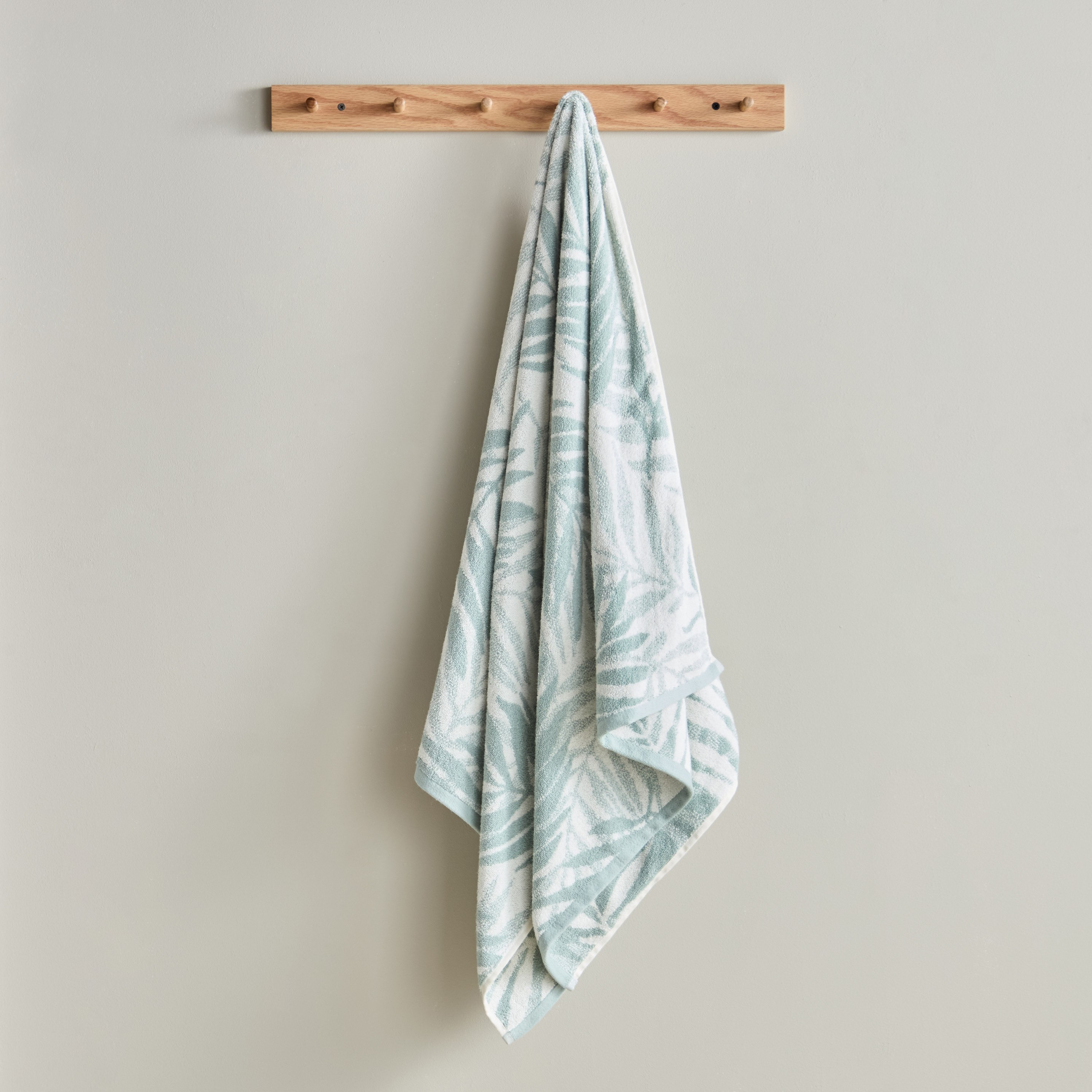 منشفة حمام تركي قطن جاكار بخيوط مصبوغة من أوبولينس فلورا - 70×140 سم-hbxbathroom-bathroomtextiles-image-1