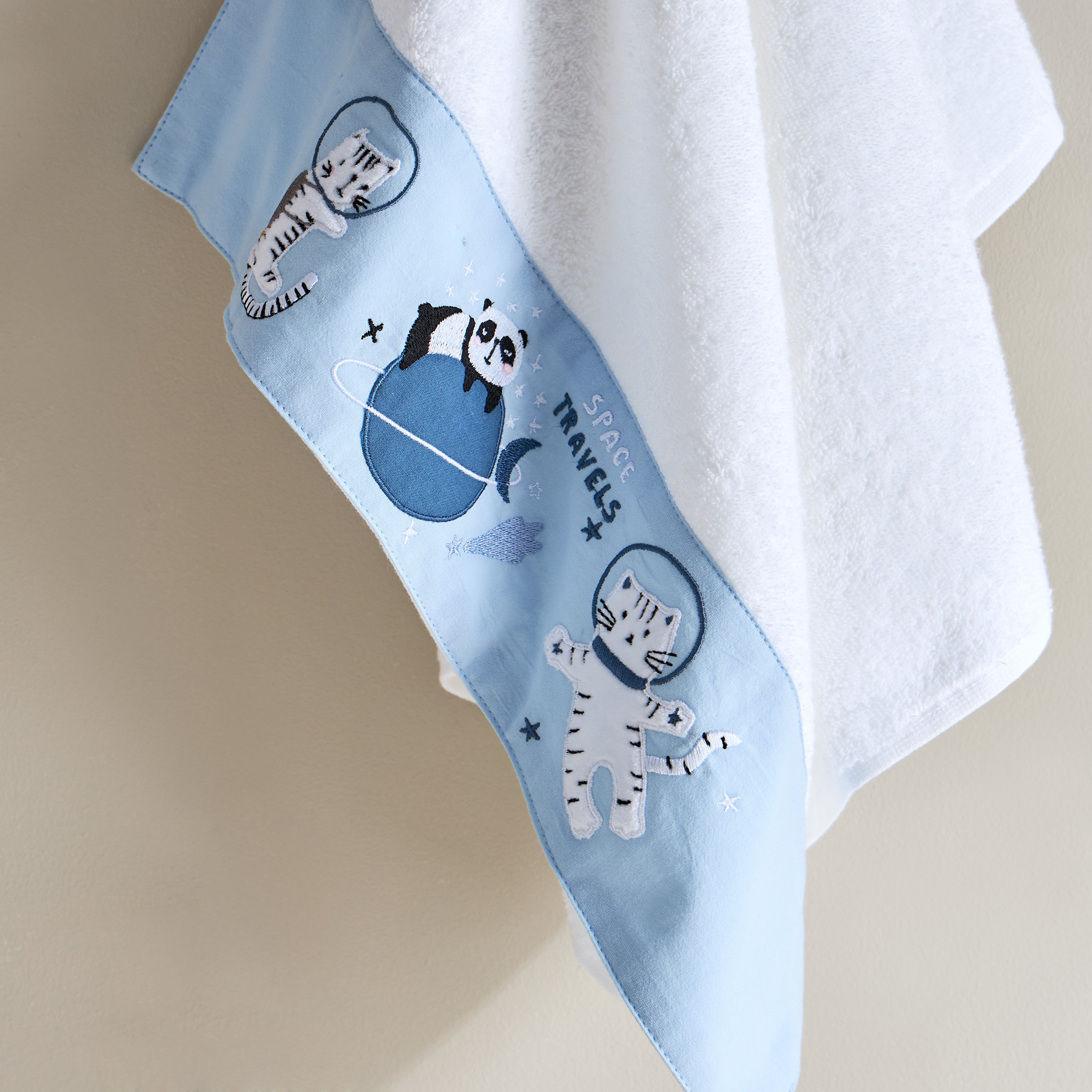 Grace Gearhead Cosmos Kids Turkish Cotton Hand Towel - 50x80 cm-hbxhomeware-hbxkidsandyouth-image-3