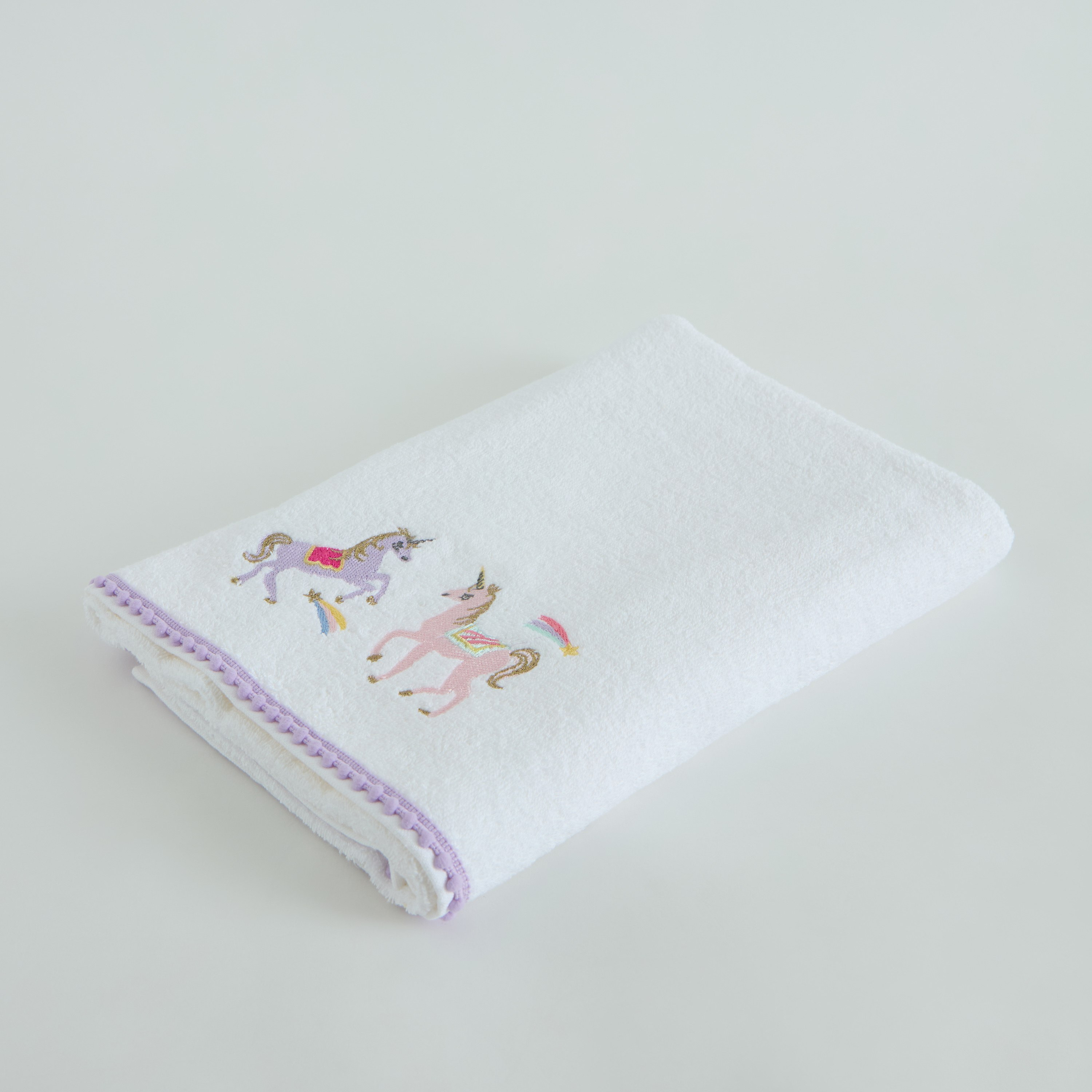 منشفة حمام للأطفال من القطن التركي من جريس ميدوز يونيكورن - 65x136 سم-hbxhomeware-hbxkidsandyouth-image-7