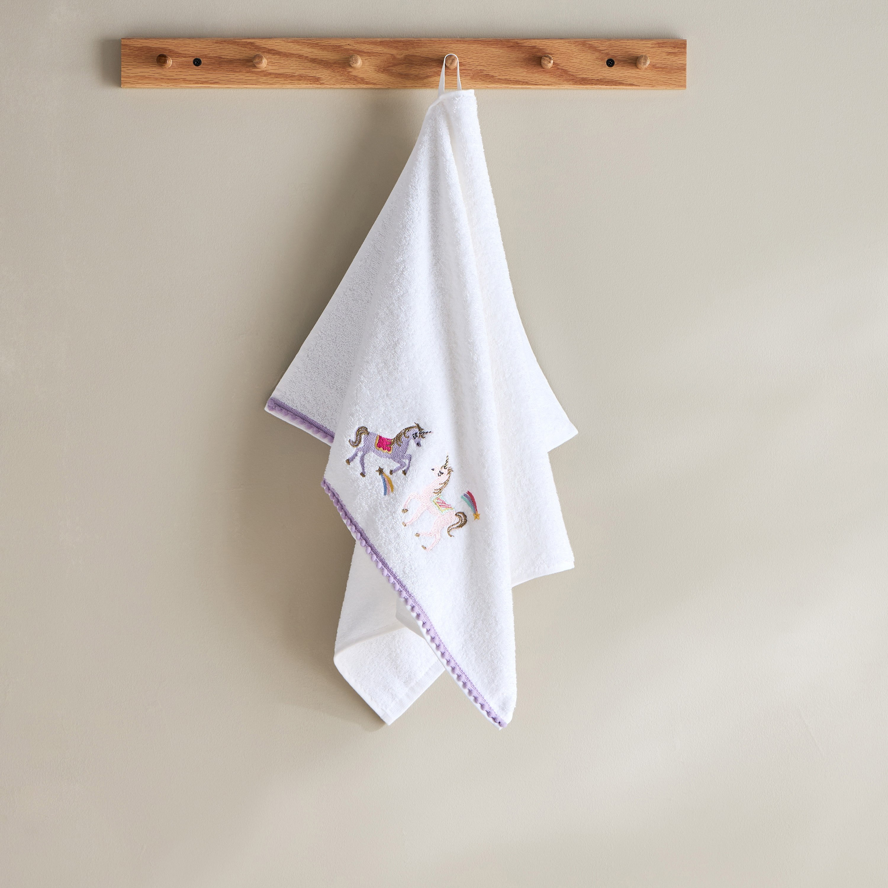 منشفة يد للأطفال من القطن التركي من جريس ميدوز يونيكورن - 50x80 سم-hbxhomeware-hbxkidsandyouth-image-1