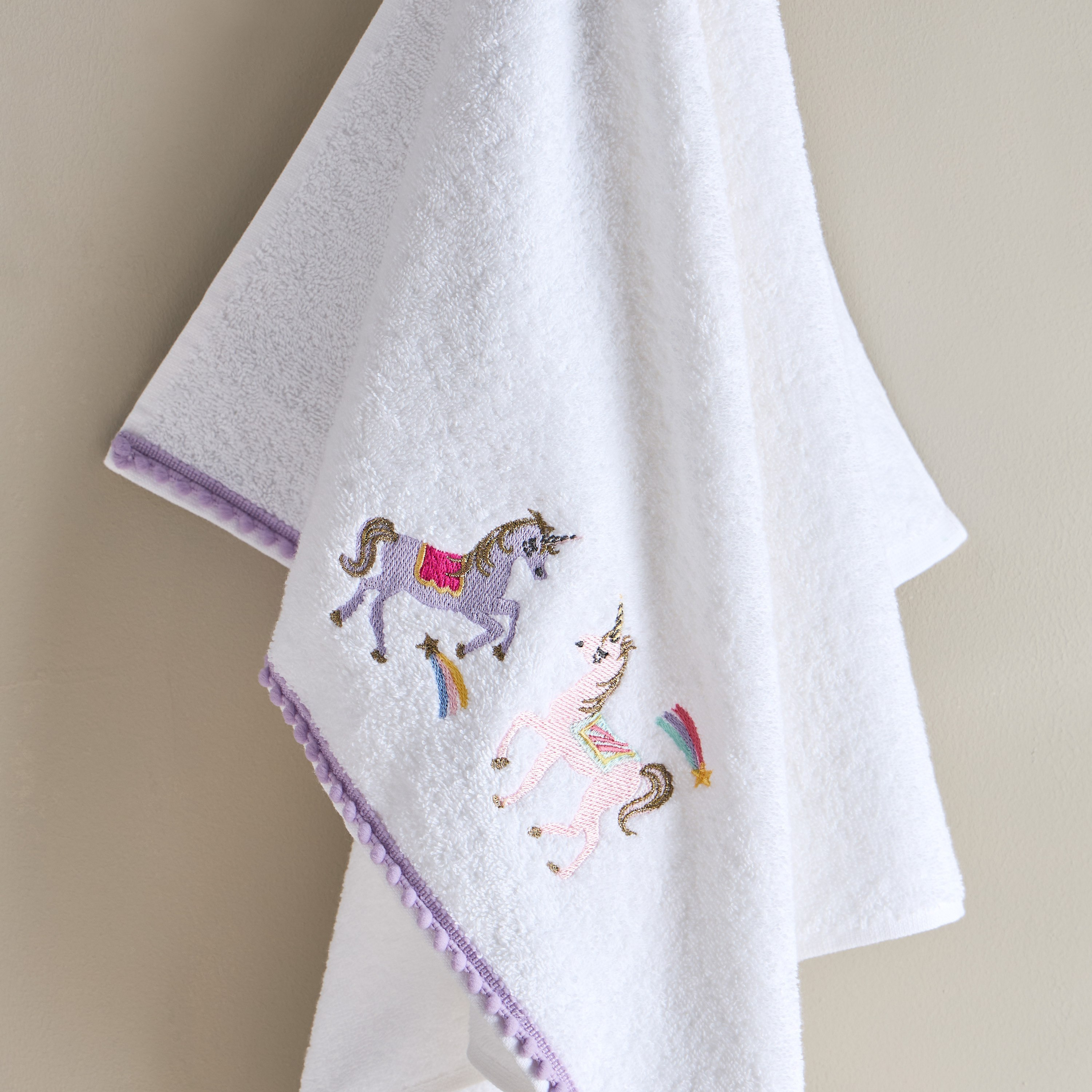 منشفة يد للأطفال من القطن التركي من جريس ميدوز يونيكورن - 50x80 سم-hbxhomeware-hbxkidsandyouth-image-3