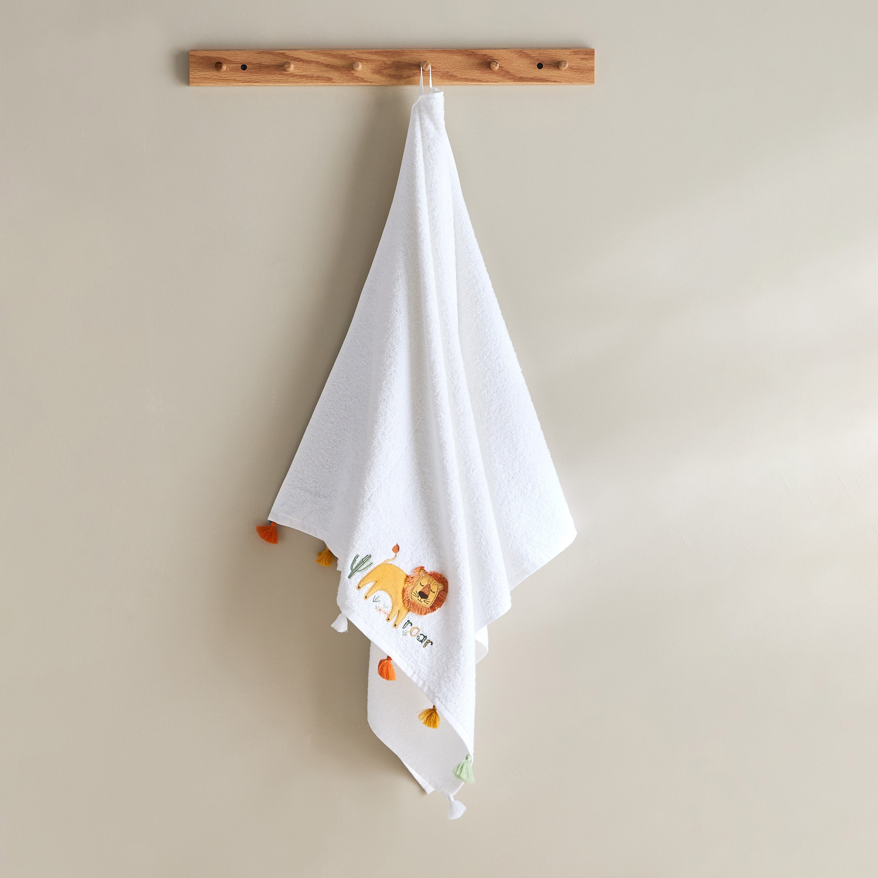 منشفة حمام للأطفال من القطن التركي من جريس أدفنشرر ليو - 65x136 سم-hbxhomeware-hbxkidsandyouth-image-1