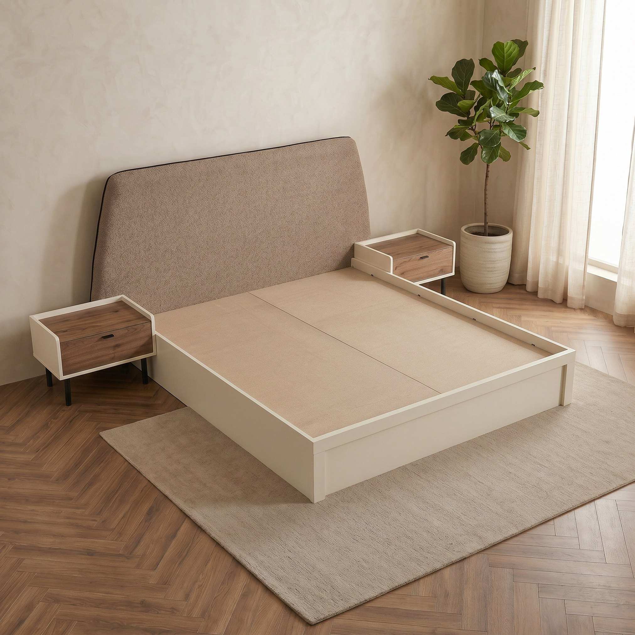 طقم غرفة نوم كينج 6 قطع من لوسيا- 180x200 سم-hbxbedroom-bedsandbedsets-bedroomsets-king-image-5