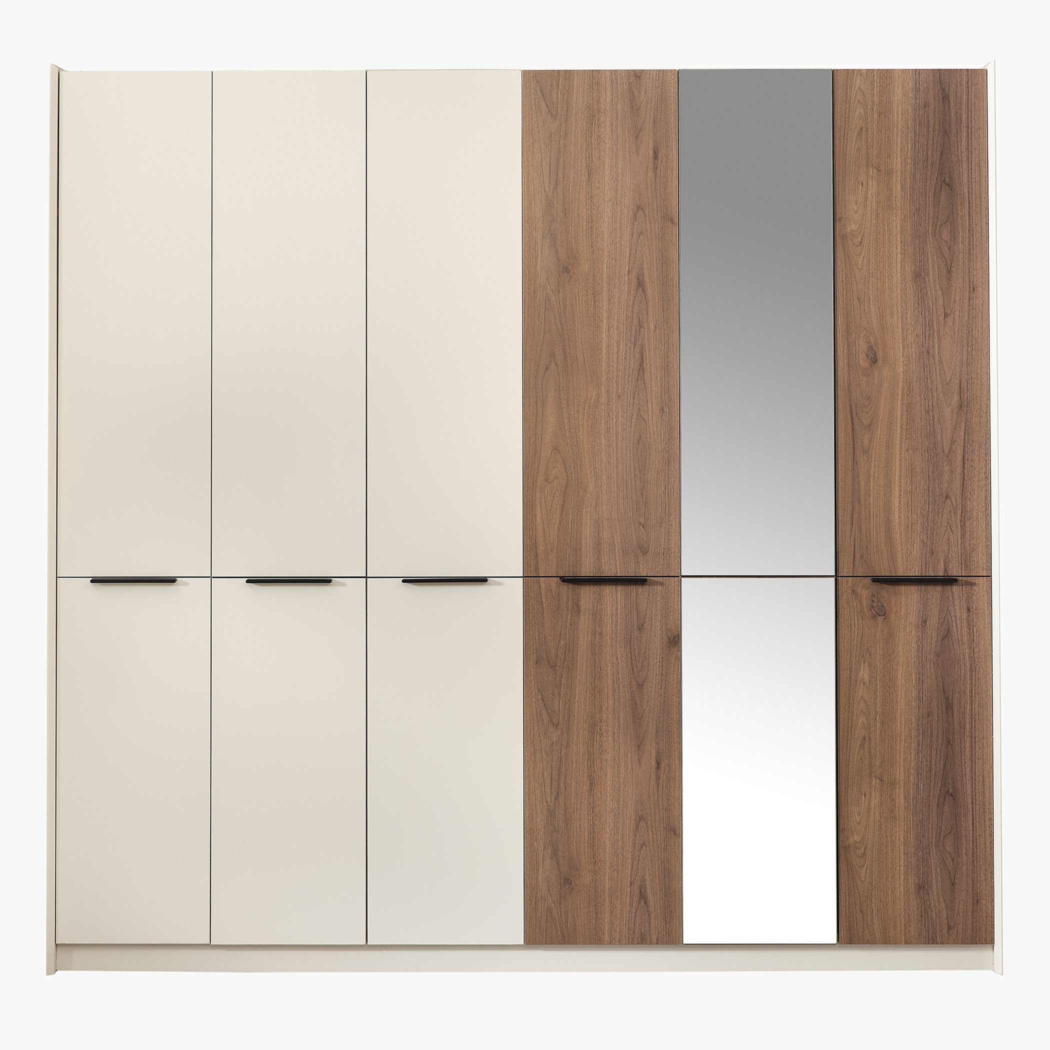 خزانة ملابس 6 أبواب بمرآة من لوسيا-hbxfurniture-wardrobes-image-2