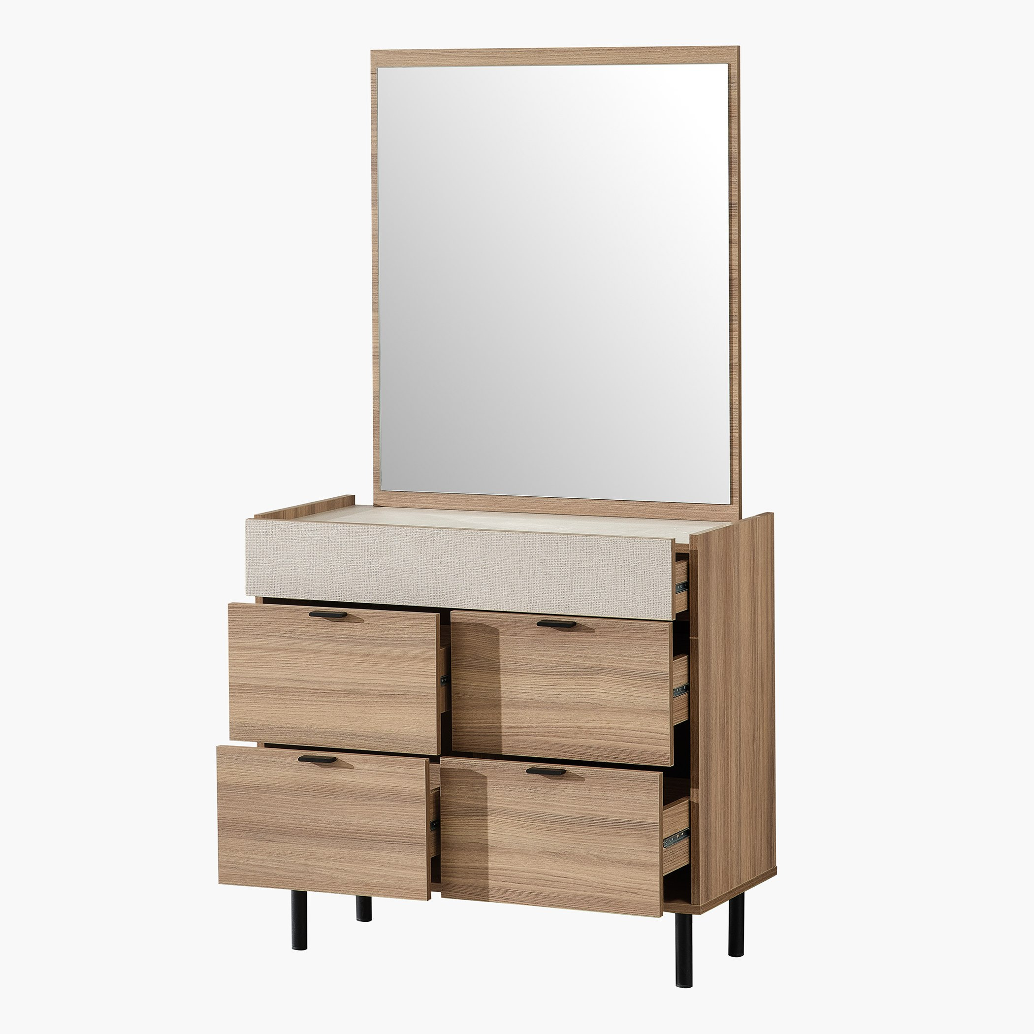 طقم غرفة نوم كينج 6 قطع من سوان- 180x200 سم-hbxbedroom-bedsandbedsets-bedroomsets-king-image-10
