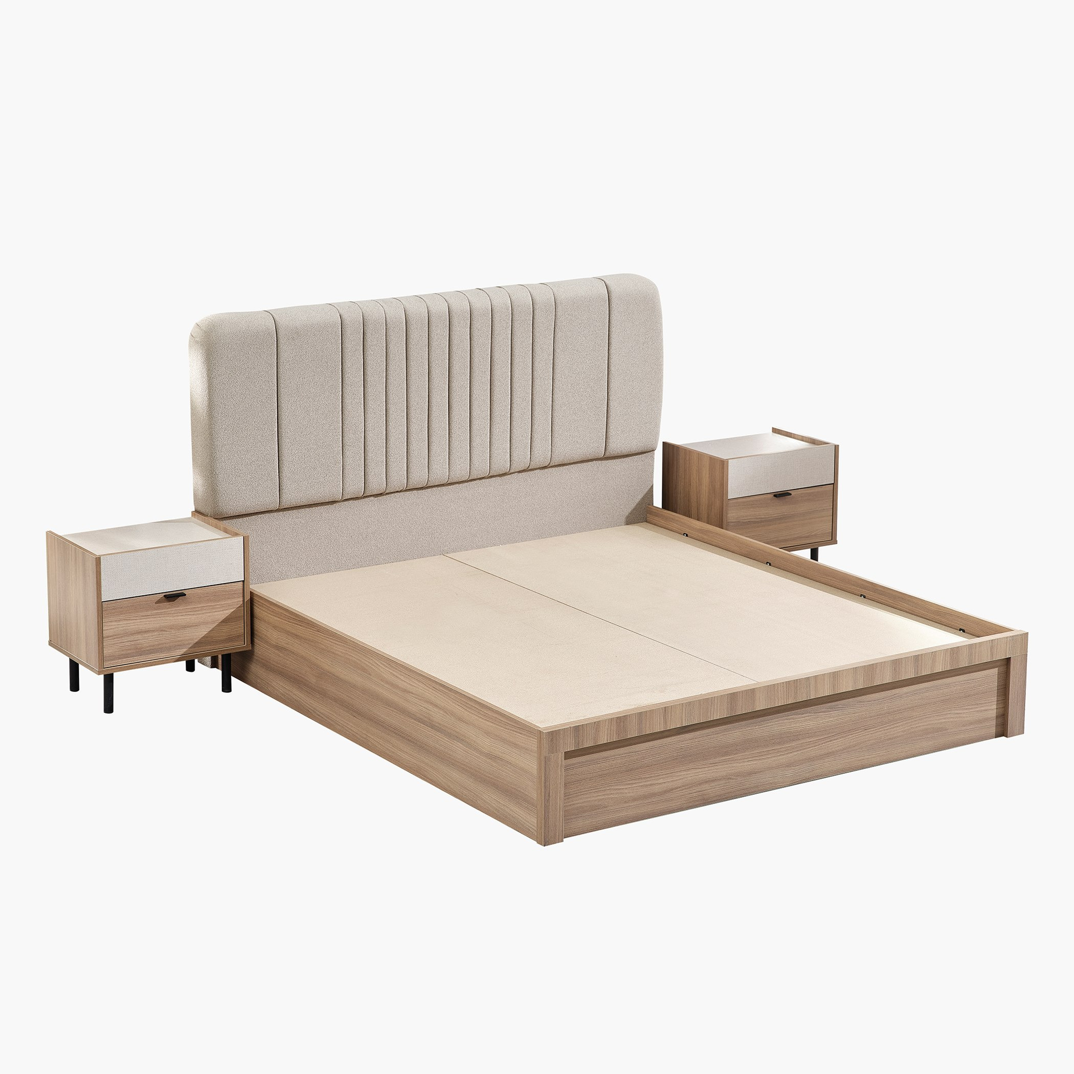 طقم غرفة نوم كينج 6 قطع من سوان- 180x200 سم-hbxbedroom-bedsandbedsets-bedroomsets-king-image-4