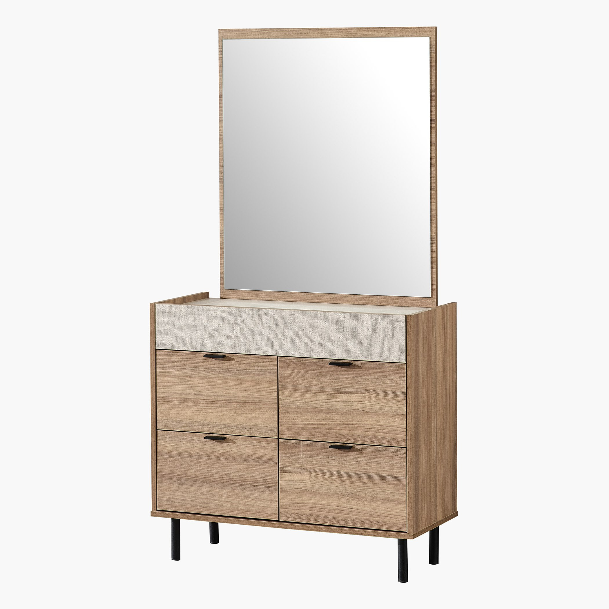 طقم غرفة نوم كينج 6 قطع من سوان- 180x200 سم-hbxbedroom-bedsandbedsets-bedroomsets-king-image-9