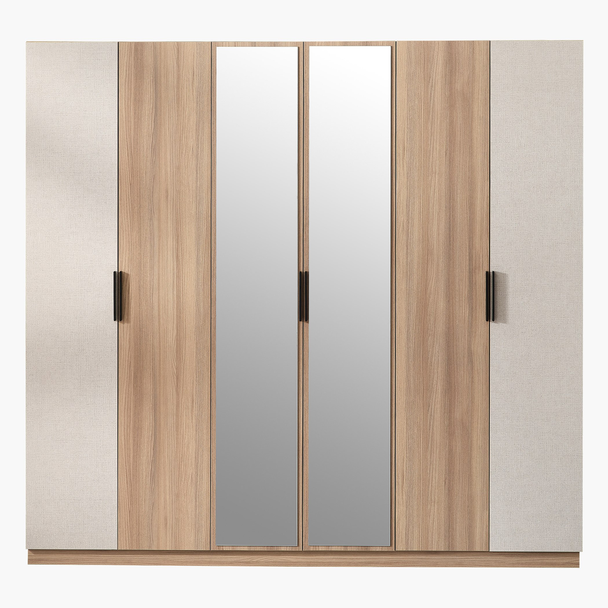 خزانة ملابس 6 أبواب مع 2 مرآة من سوان-hbxfurniture-wardrobes-image-2
