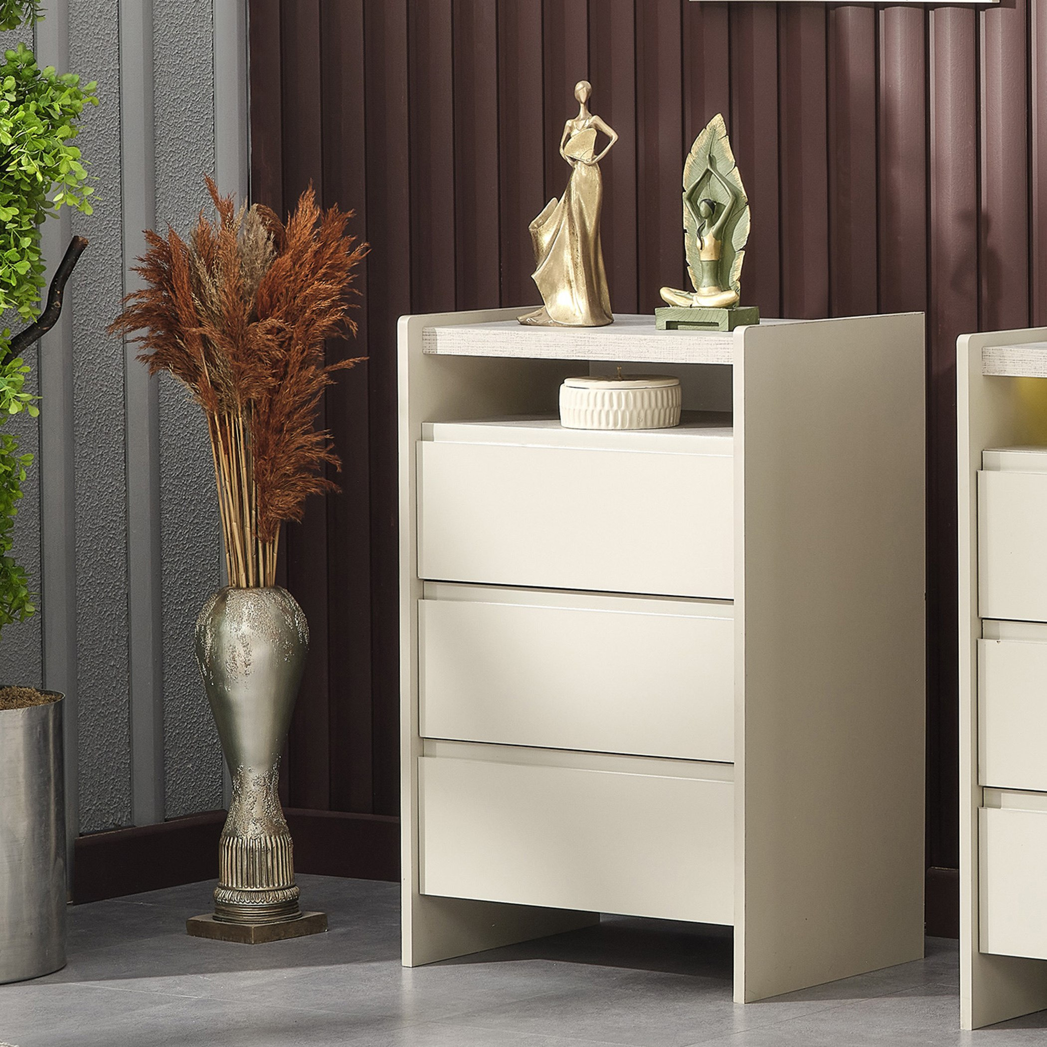 Zeta Chest of 3 Drawers-hbxfurniture-dressersandchests-chestofdrawers-image-1