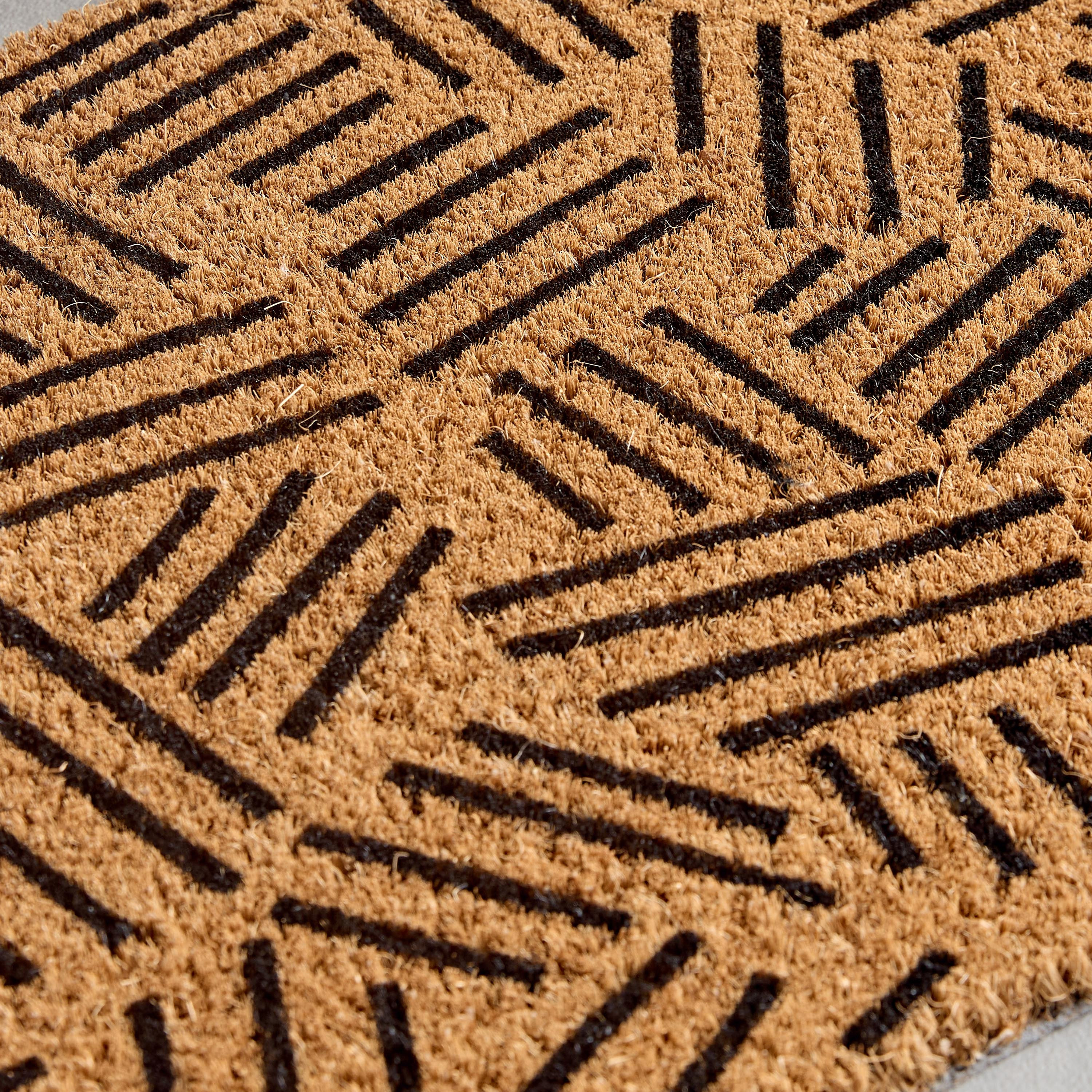 سجادة باب من ألياف جوز الهند بظهر لاتكس وطبعات مرحبا- 40x75 سم-hbxhomeware-hbxoutdoor-image-3