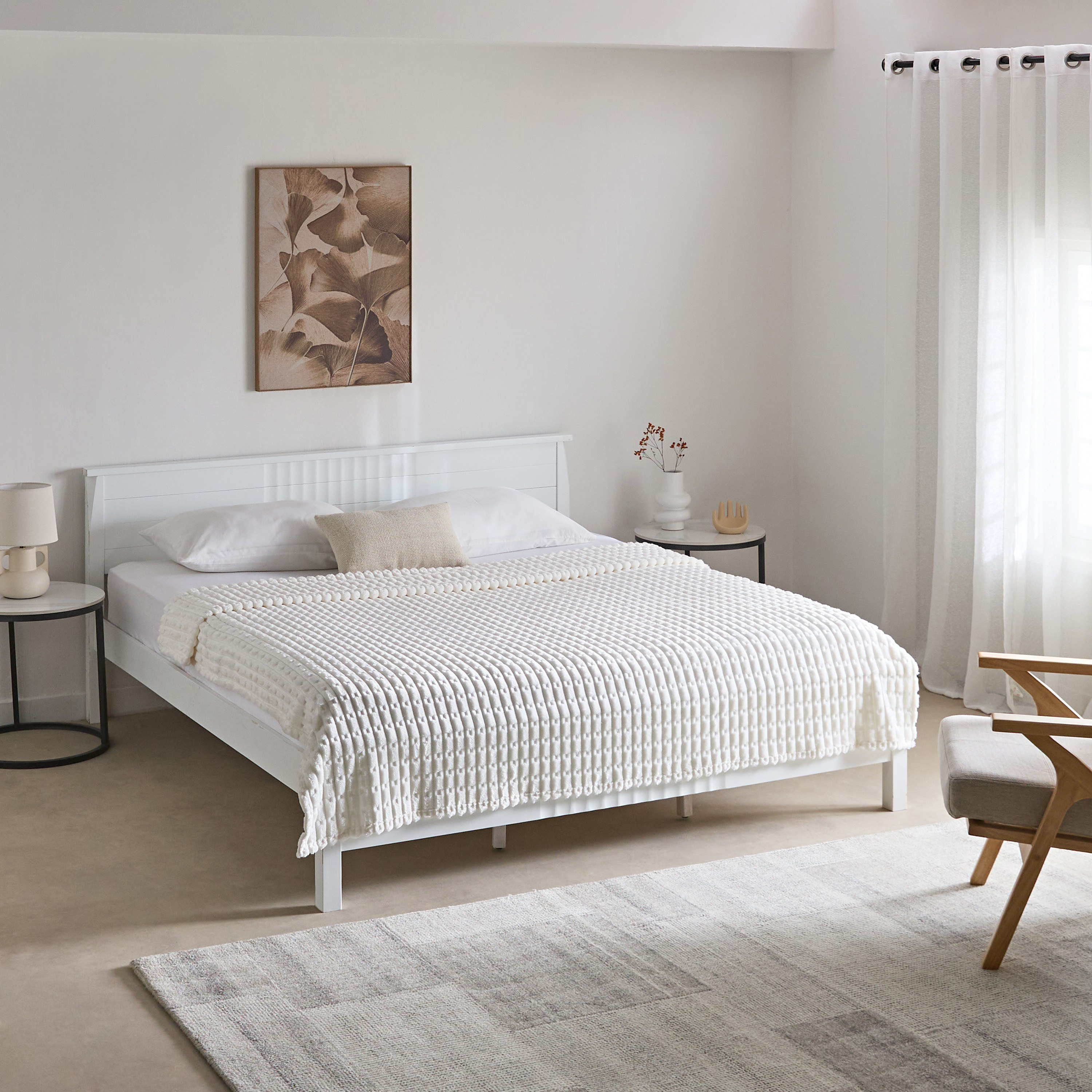 Delft Jacquard Flannel Queen Blanket - 200x220 cm-hbxhomeware-hbxbedroom-image-6