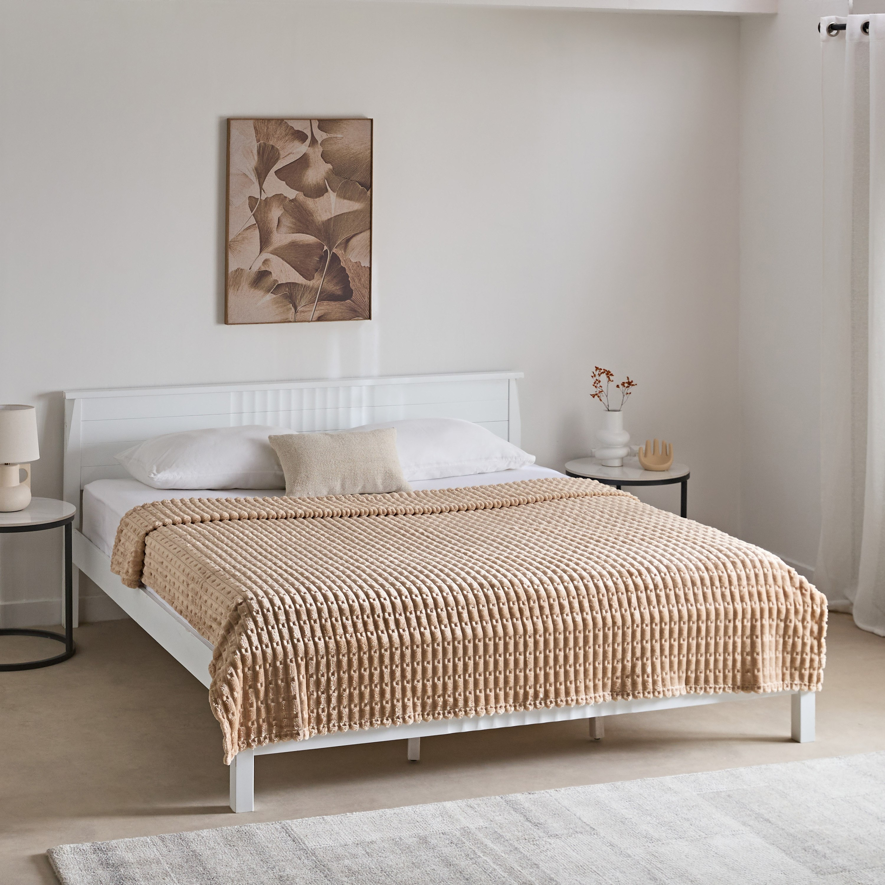 Delft Jacquard Flannel Queen Blanket - 200x220 cm-hbxhomeware-hbxbedroom-image-6