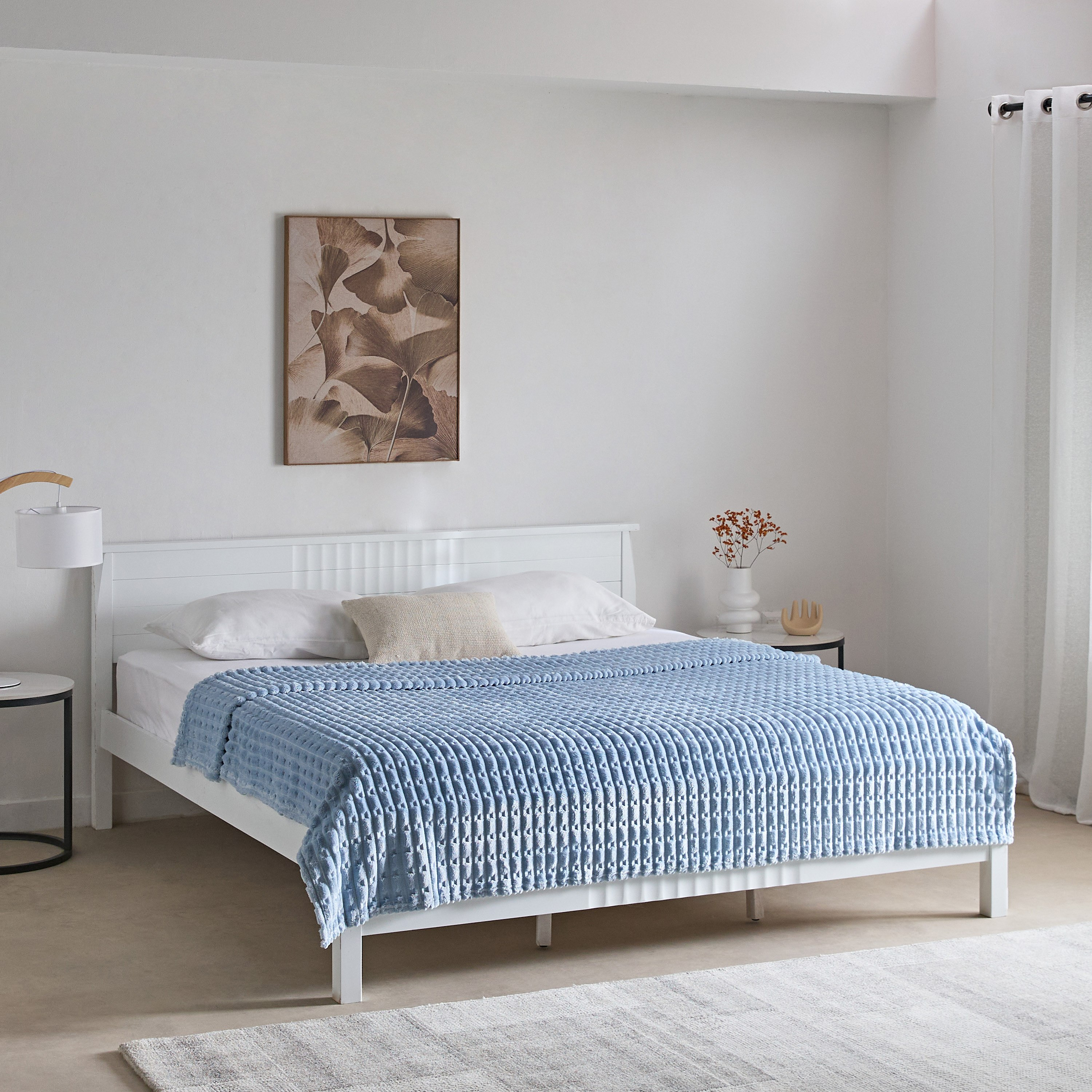Delft Jacquard Flannel Queen Blanket - 200x220 cm-hbxhomeware-hbxbedroom-image-6