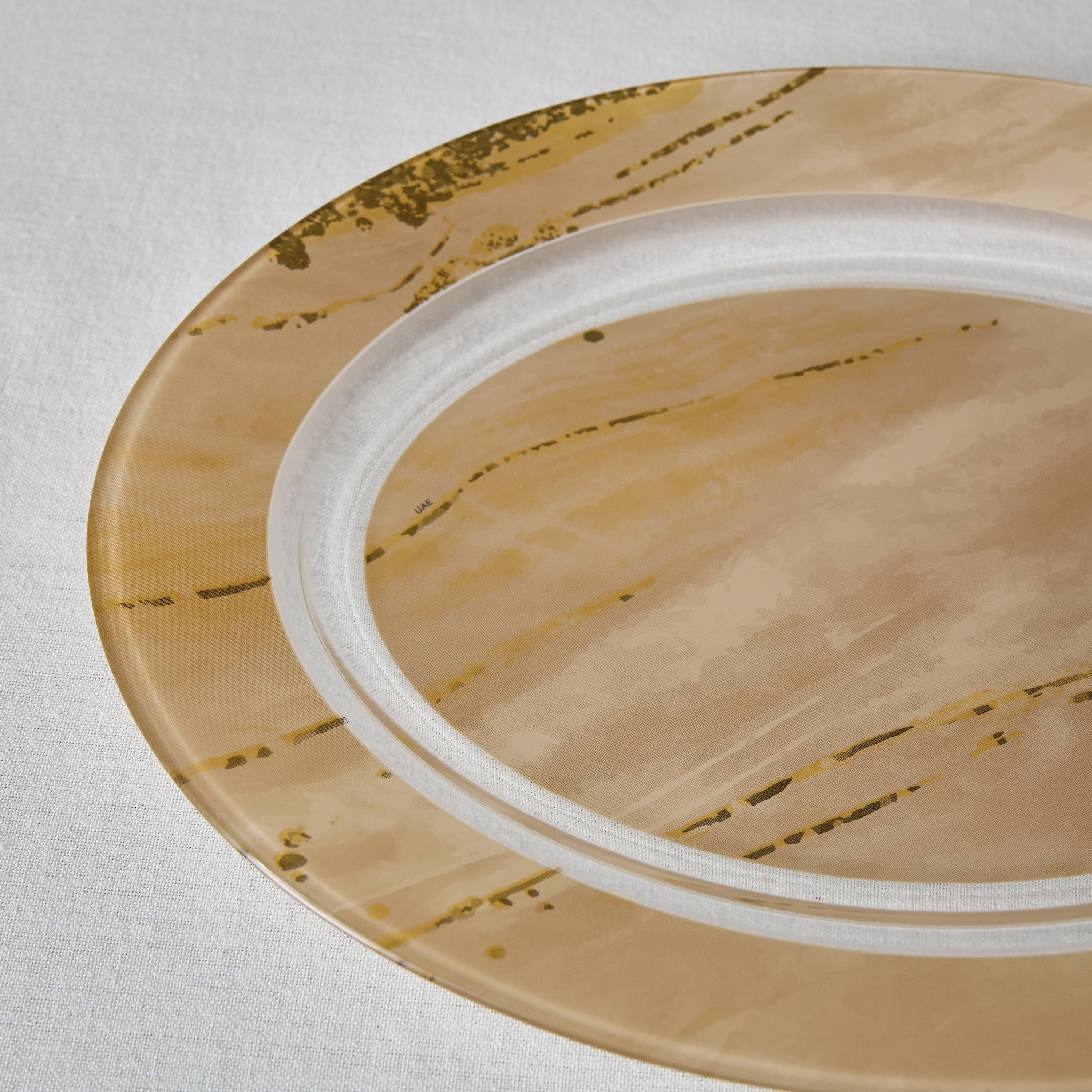 صحن بيضاوي زجاج إلكورتيا من لومينارك - 35 سم-hbxdecorandfurnishings-tabletop-crockery-image-3