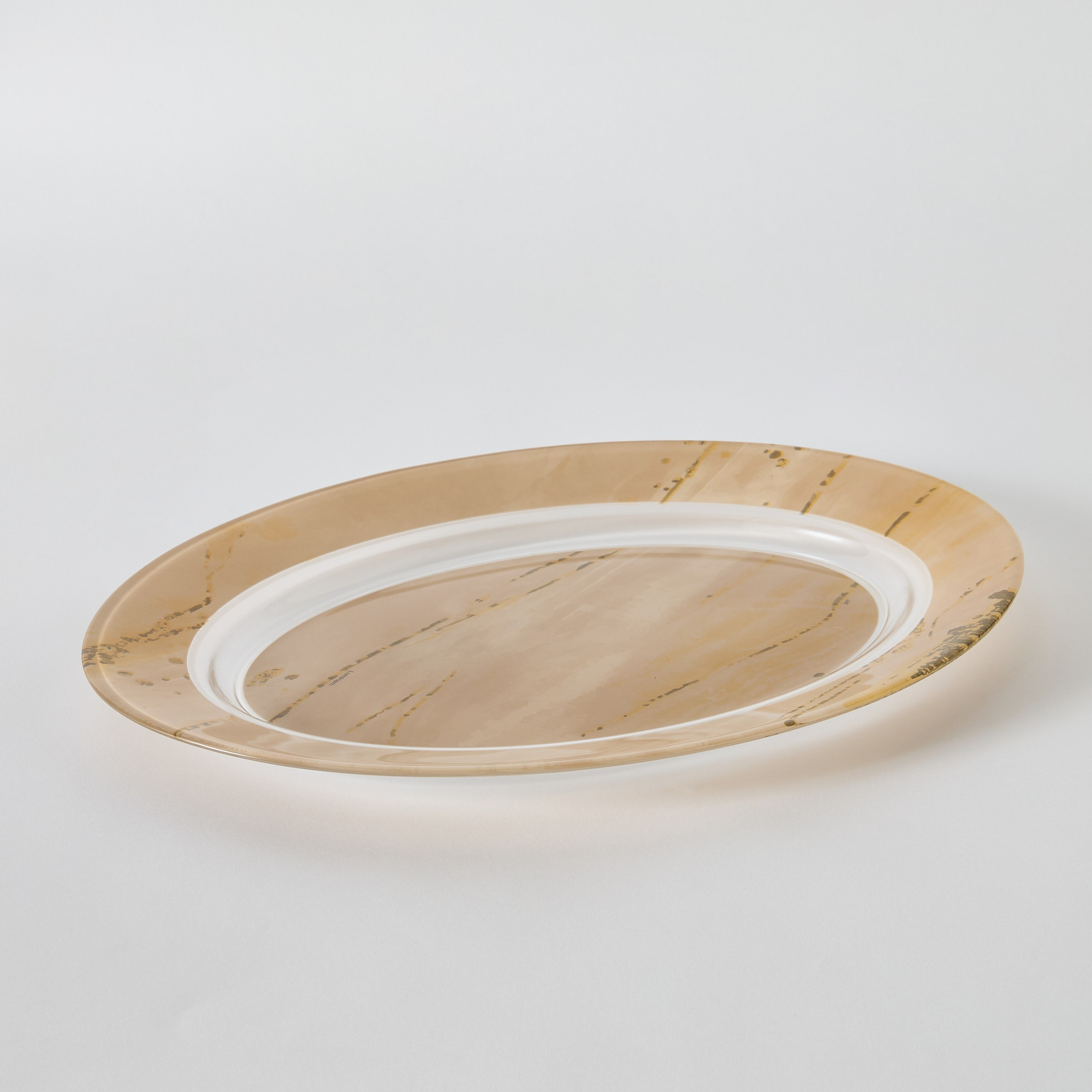 صحن بيضاوي زجاج إلكورتيا من لومينارك - 35 سم-hbxdecorandfurnishings-tabletop-crockery-image-5