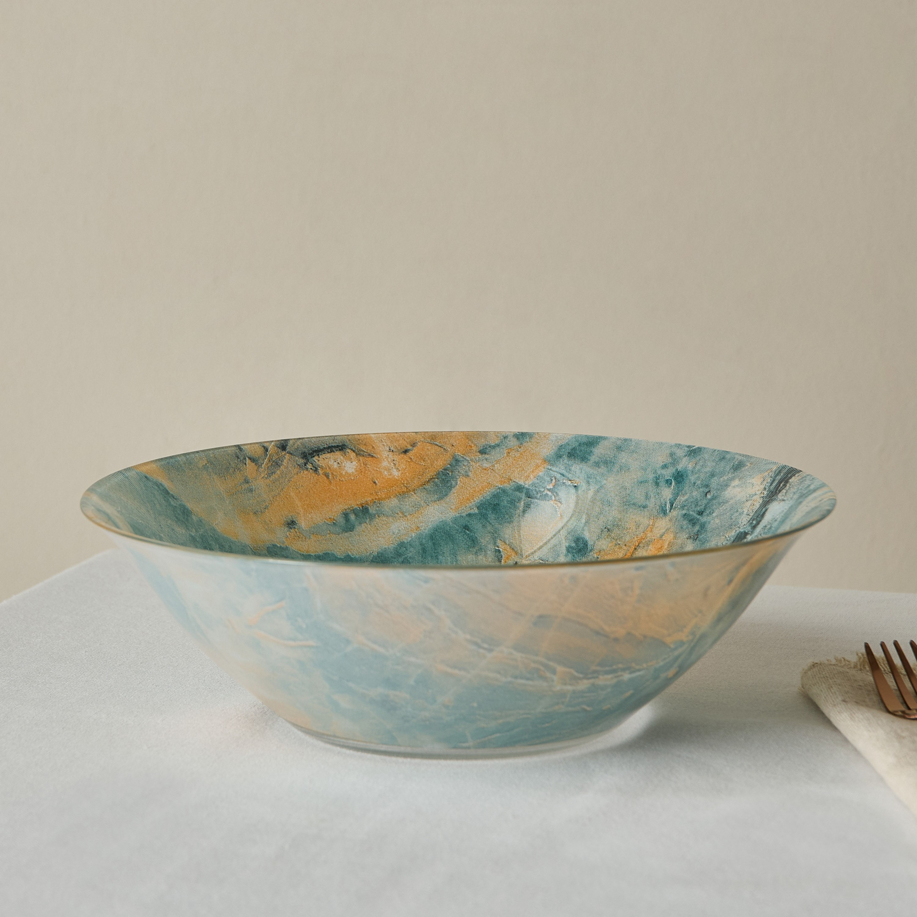 Luminarc Glass Granitelia Serving Bowl - 27 cm-hbxdecorandfurnishings-tabletop-crockery-image-1
