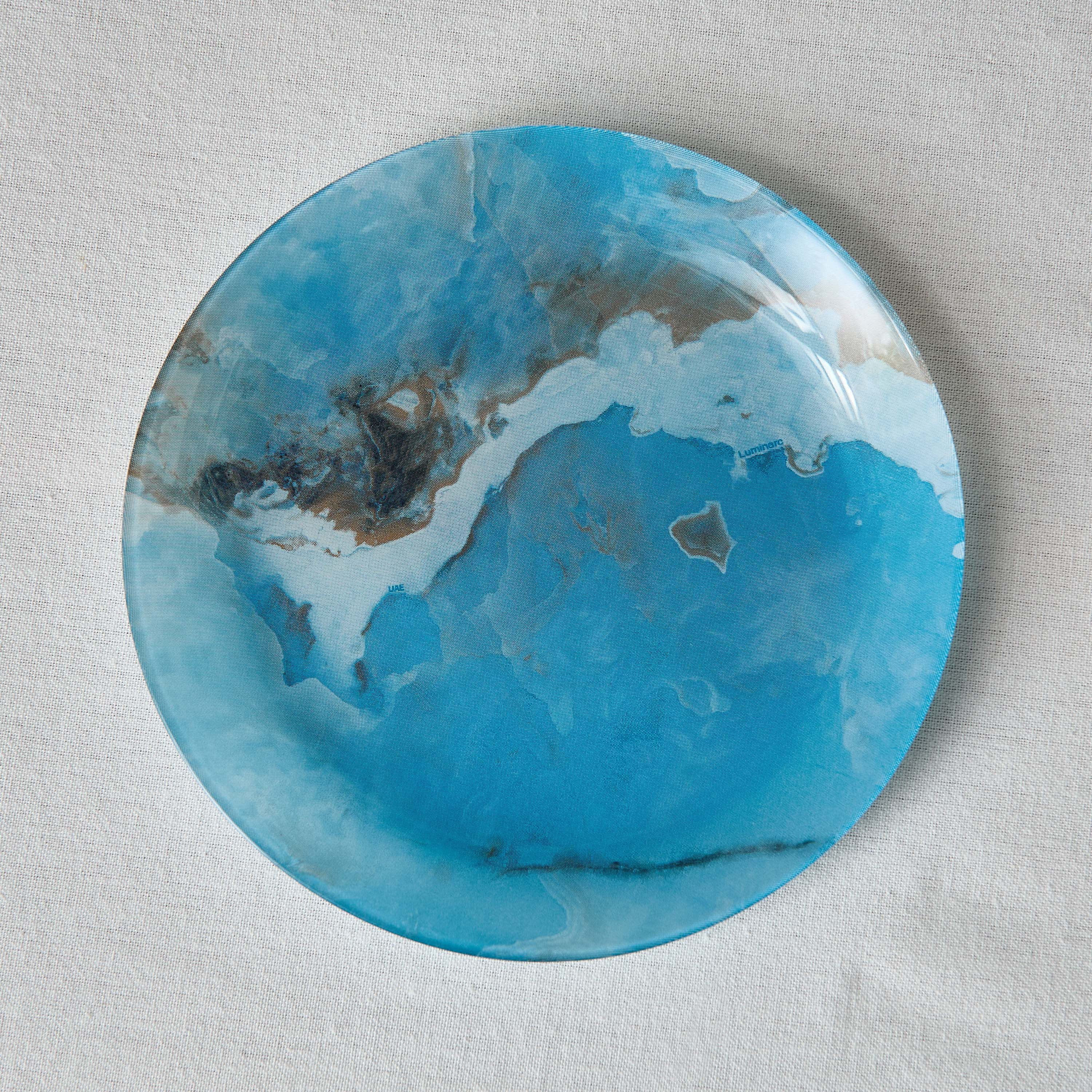 Luminarc Glass Gismon Side Plate - 20.5 cm-hbxdecorandfurnishings-tabletop-crockery-image-2