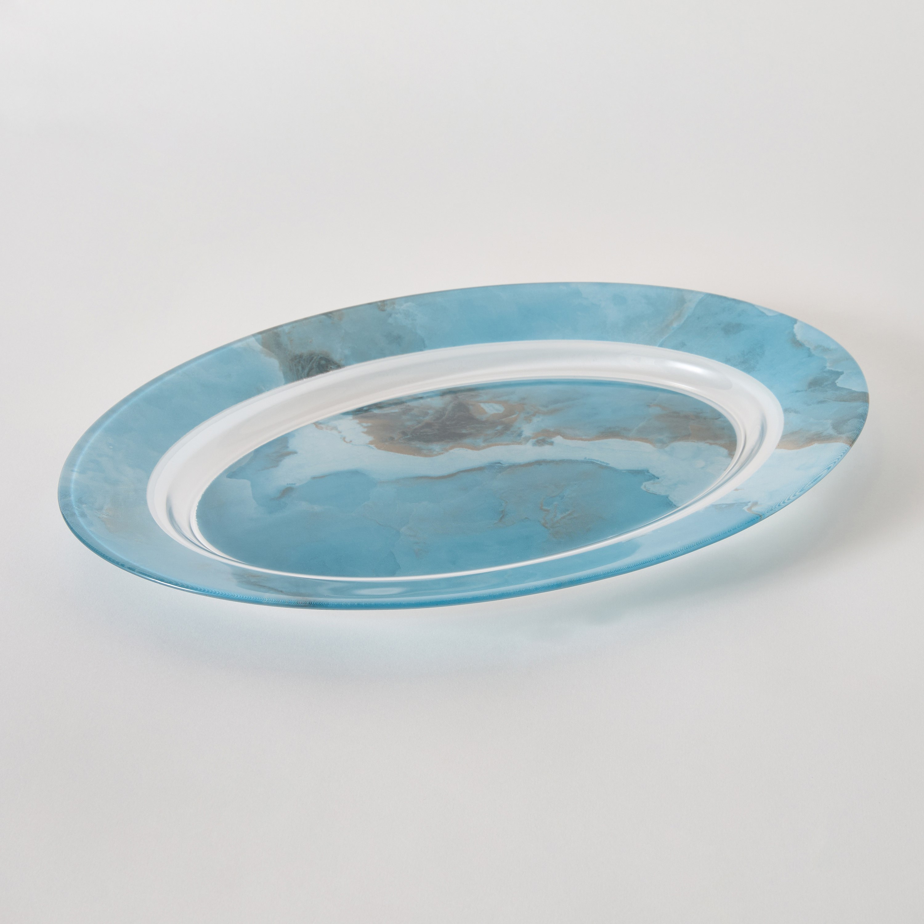 صحن بيضاوي زجاج جيسمون من لومينارك - 35 سم-hbxdecorandfurnishings-tabletop-crockery-image-5