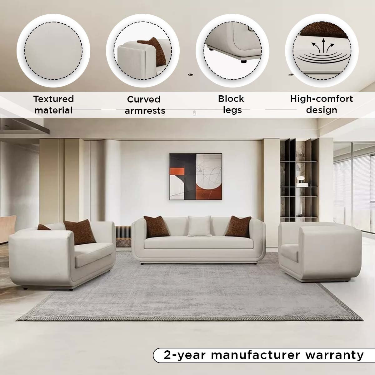 كنبة قماش بـ3 مقاعد مع 3 وسائد نكست من بروكلين-hbxlivingroom-sofasandarmchairs-sofas-image-4