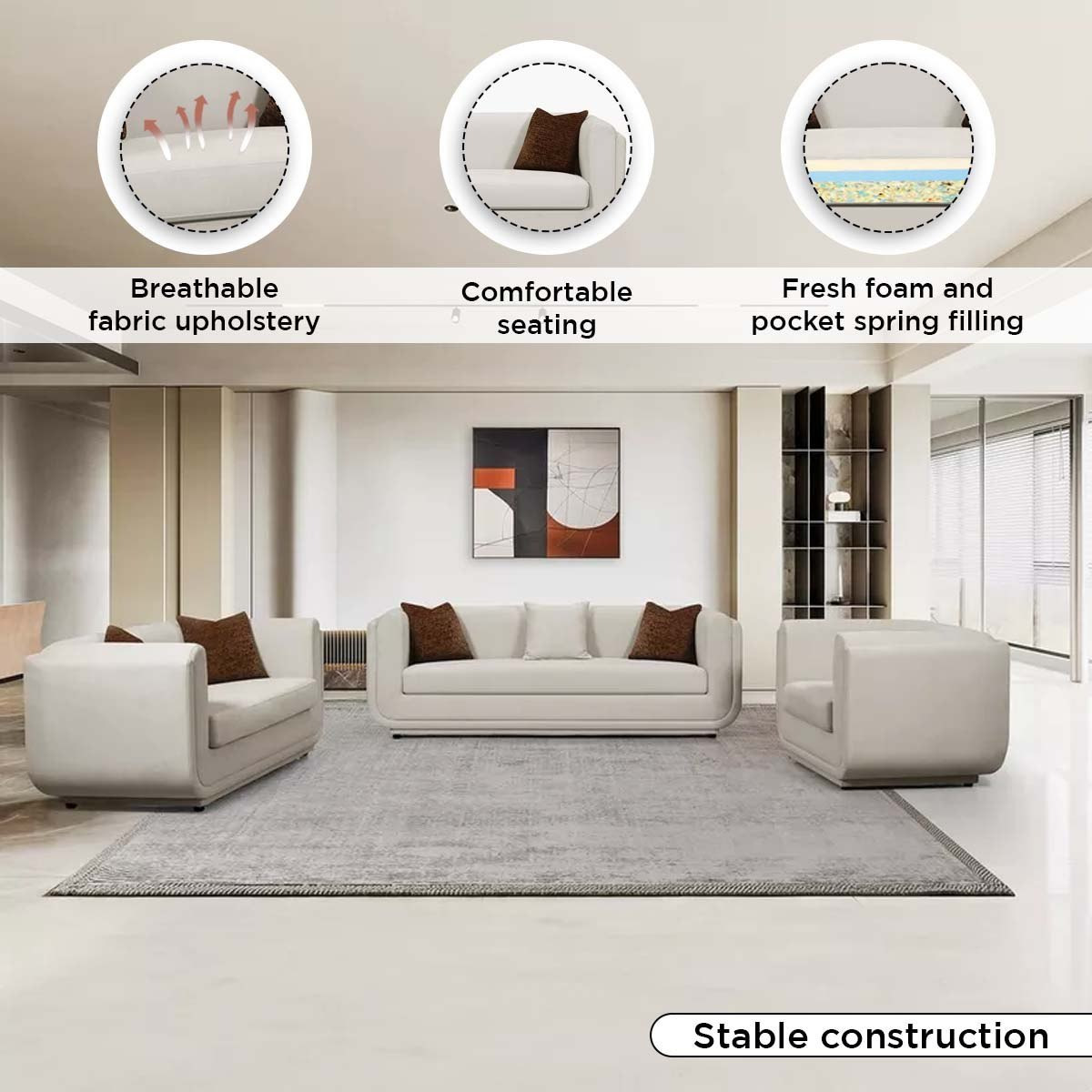 Brooklyn NXT Fabric Armchair Sofa-hbxlivingroom-sofasandarmchairs-sofas-image-5