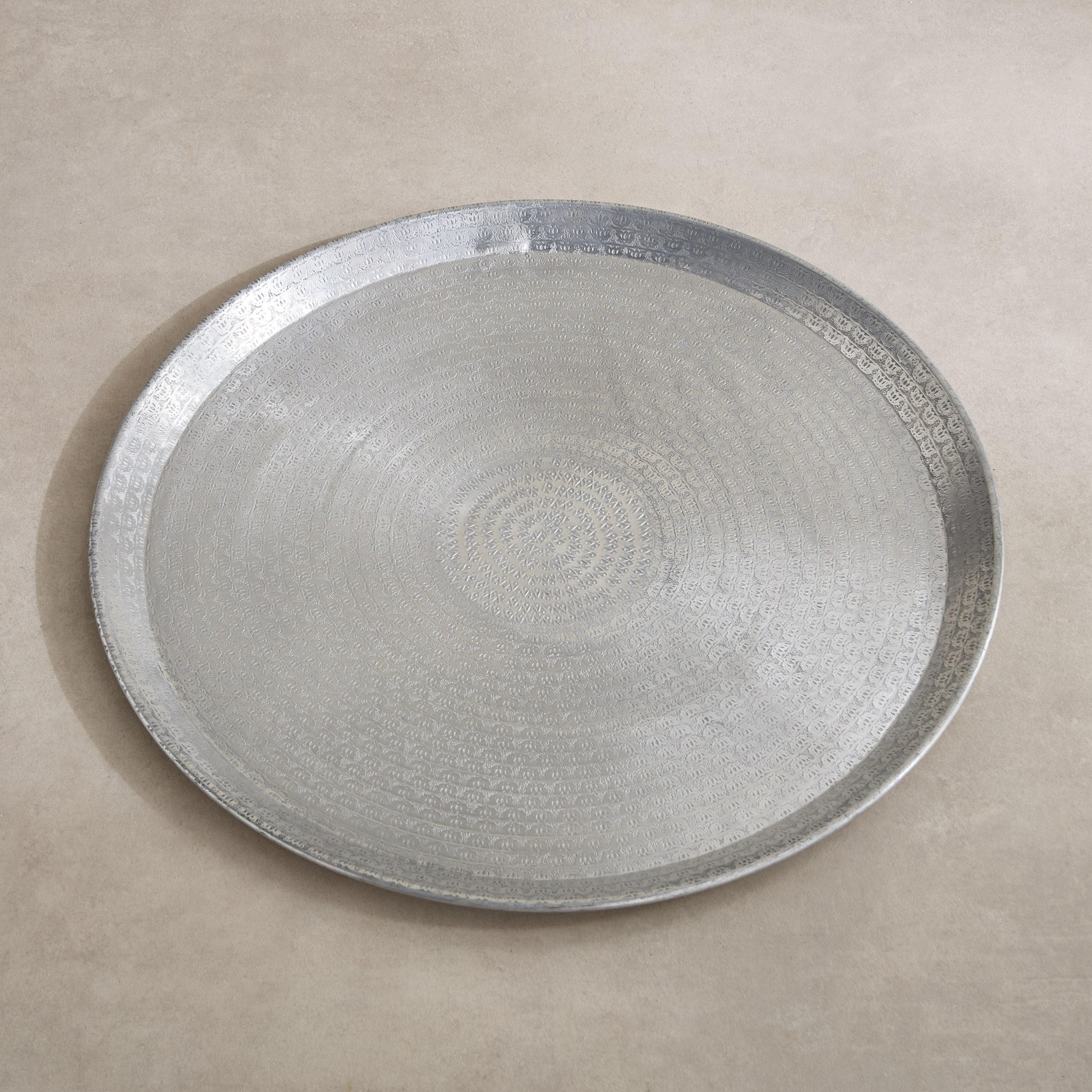 Nydril Lotus Design Aluminium Tray with Hook - 65 cm-hbxhomeware-hbxdecorandfurnishings-image-2