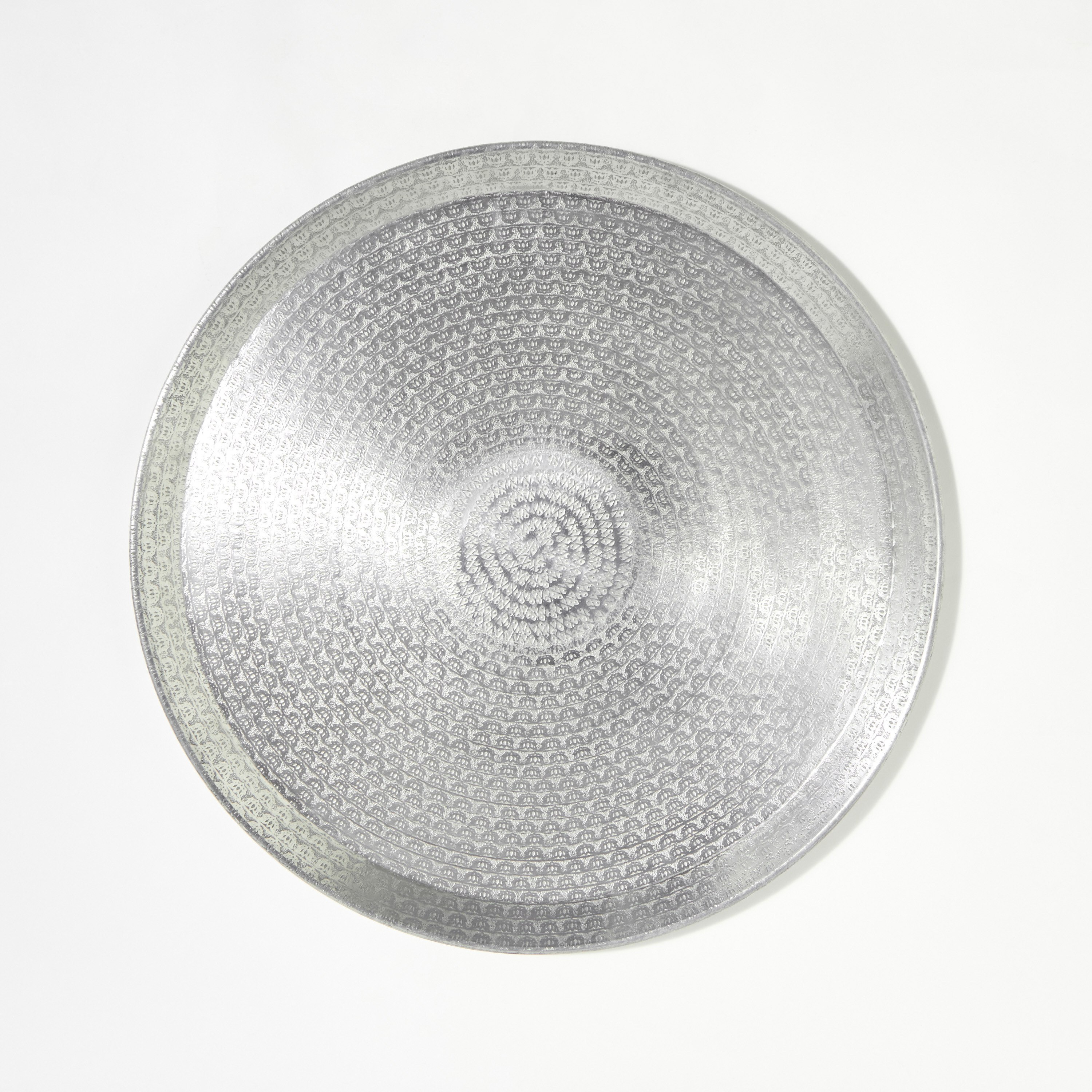Nydril Lotus Design Aluminium Tray with Hook - 65 cm-hbxhomeware-hbxdecorandfurnishings-image-5
