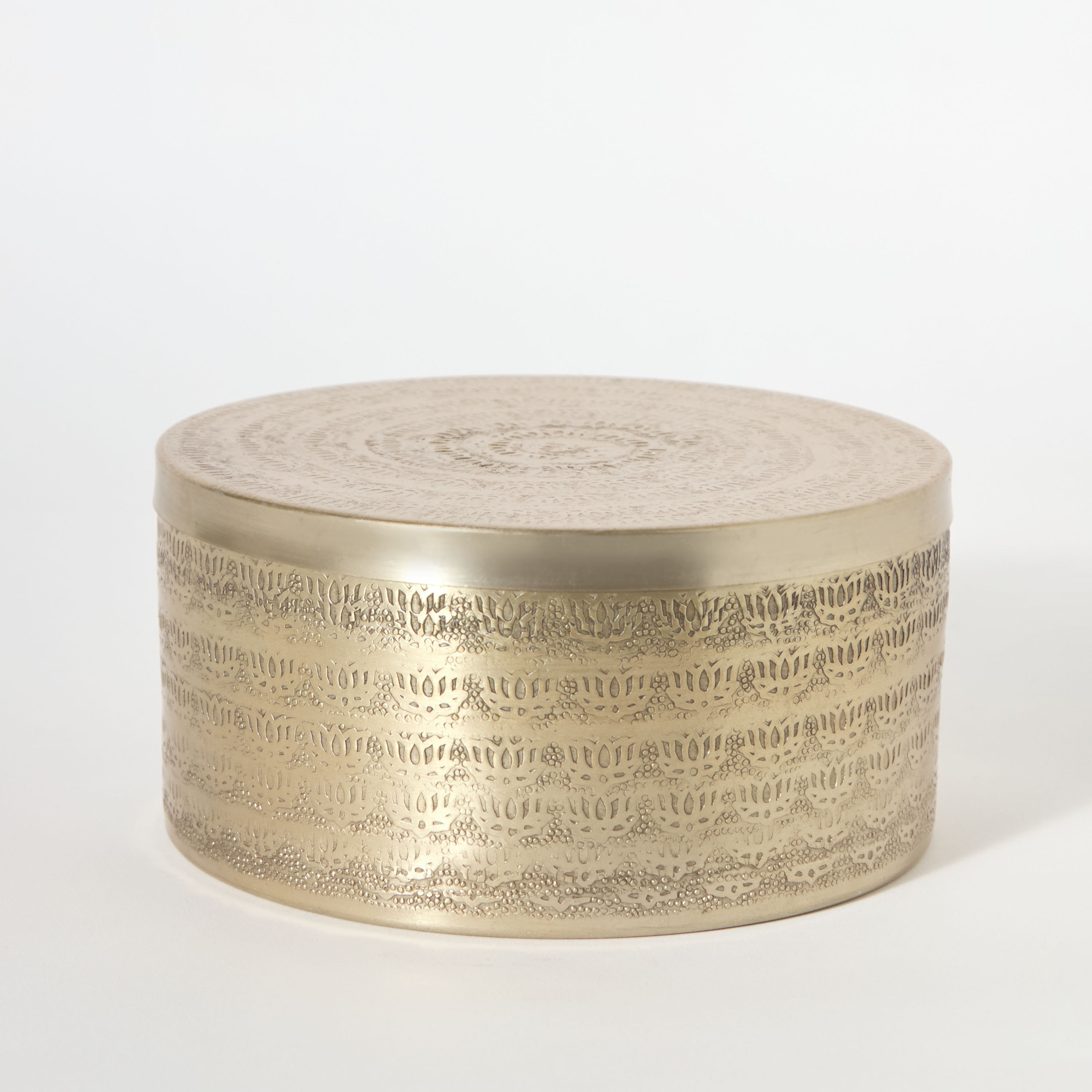 صندوق ألومنيوم بتصميم لوتس من نيدريل - 17×8.5 سم-hbxhomeware-homedecor-figurinesandornaments-image-5