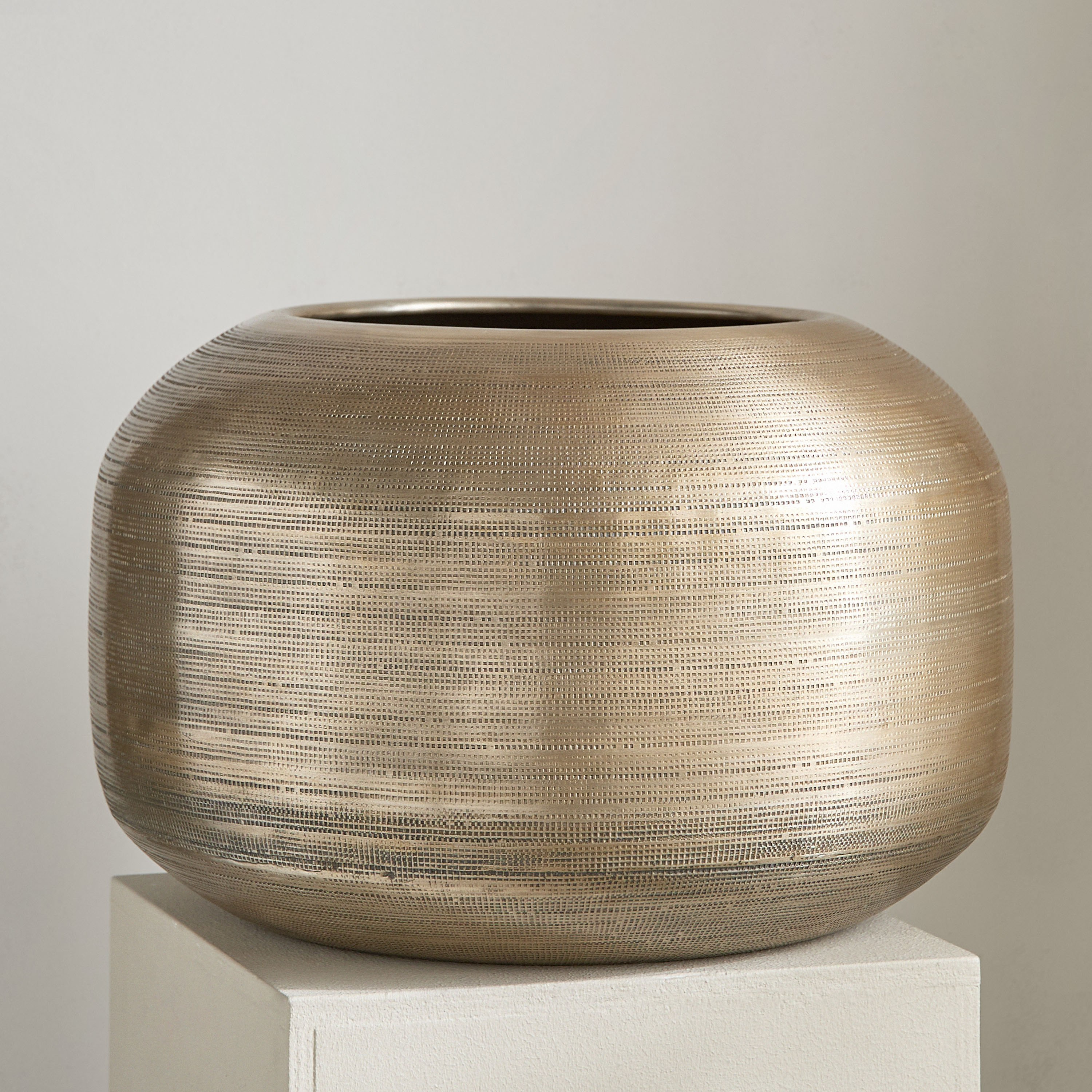 Nydril Floral Design Aluminium Planter - 40x25.5 cm-PROMO_HB_AE_B1G1_250925-image-2