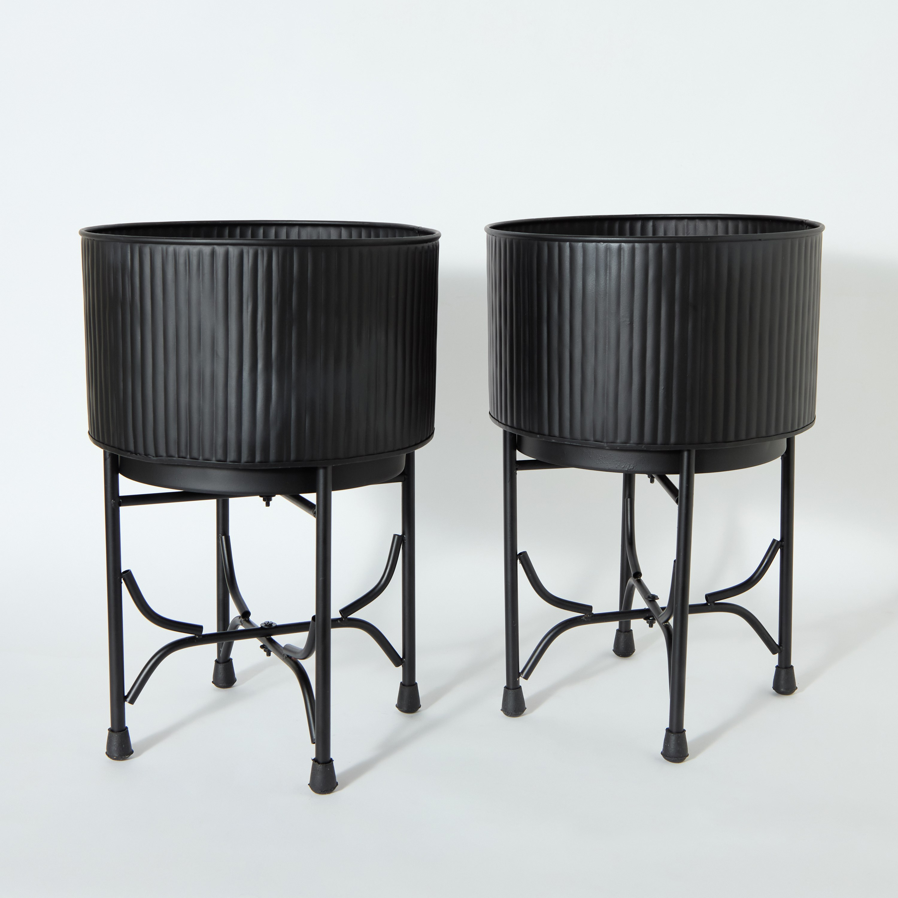 Nydril 2-Piece Line Design Artistic Iron Planter Set with Stand-PROMO_HB_AE_B1G1_250925-image-6
