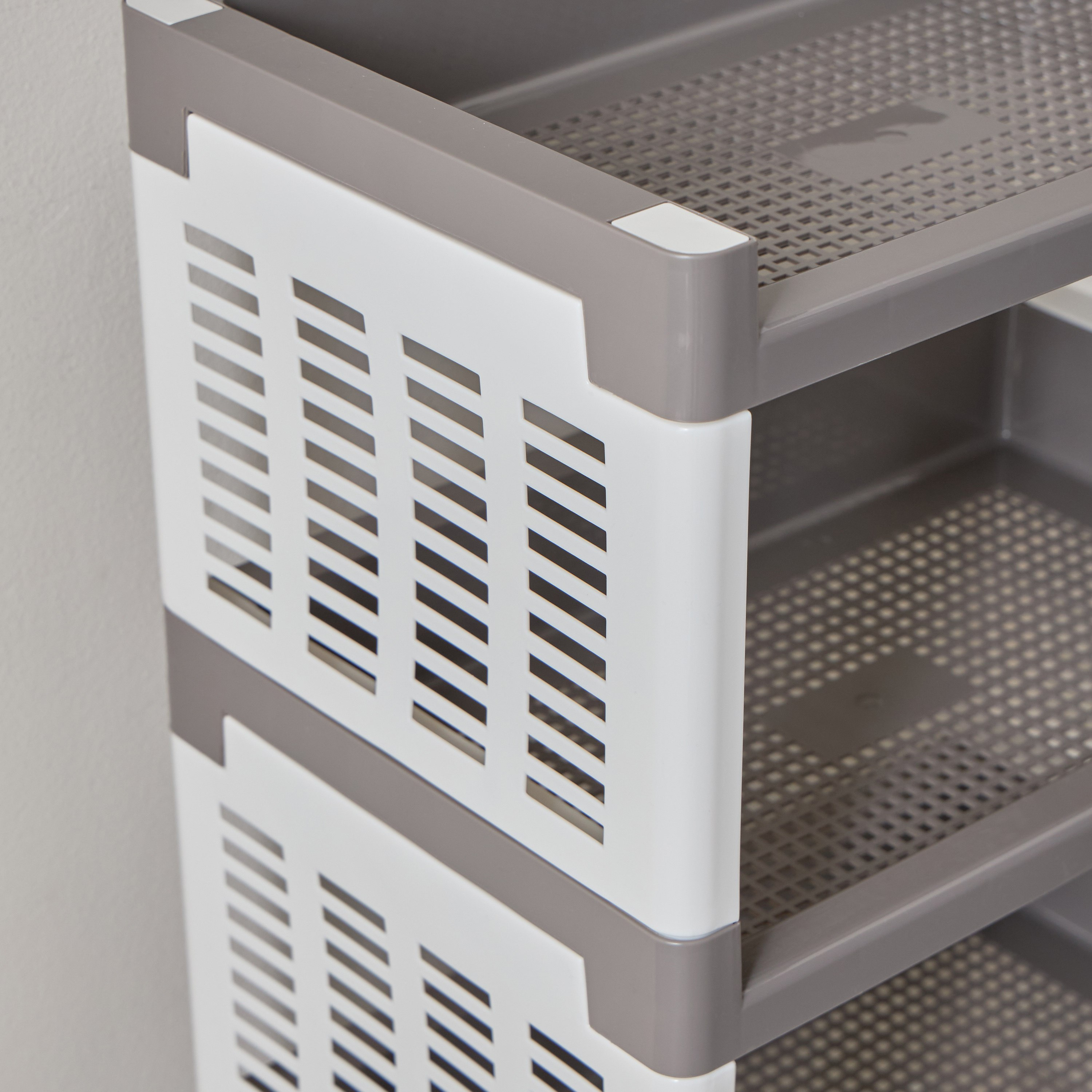 رف تخزين بـ 4 طبقات مع عجلات من إيزي ستور-hbxbedroom-bedroomaccessories-bedroomstorage-image-3