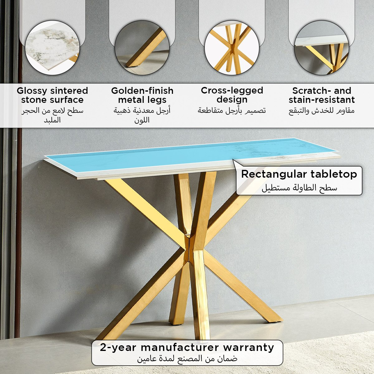 Welwick Sintered Stone Console Table-hbxfurniture-tablesandstands-consoletables-image-4