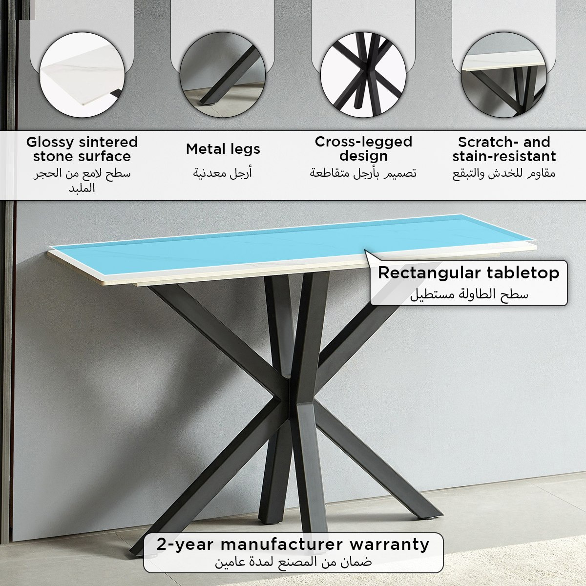 Welwick Sintered Stone Console Table-hbxfurniture-tablesandstands-consoletables-image-4