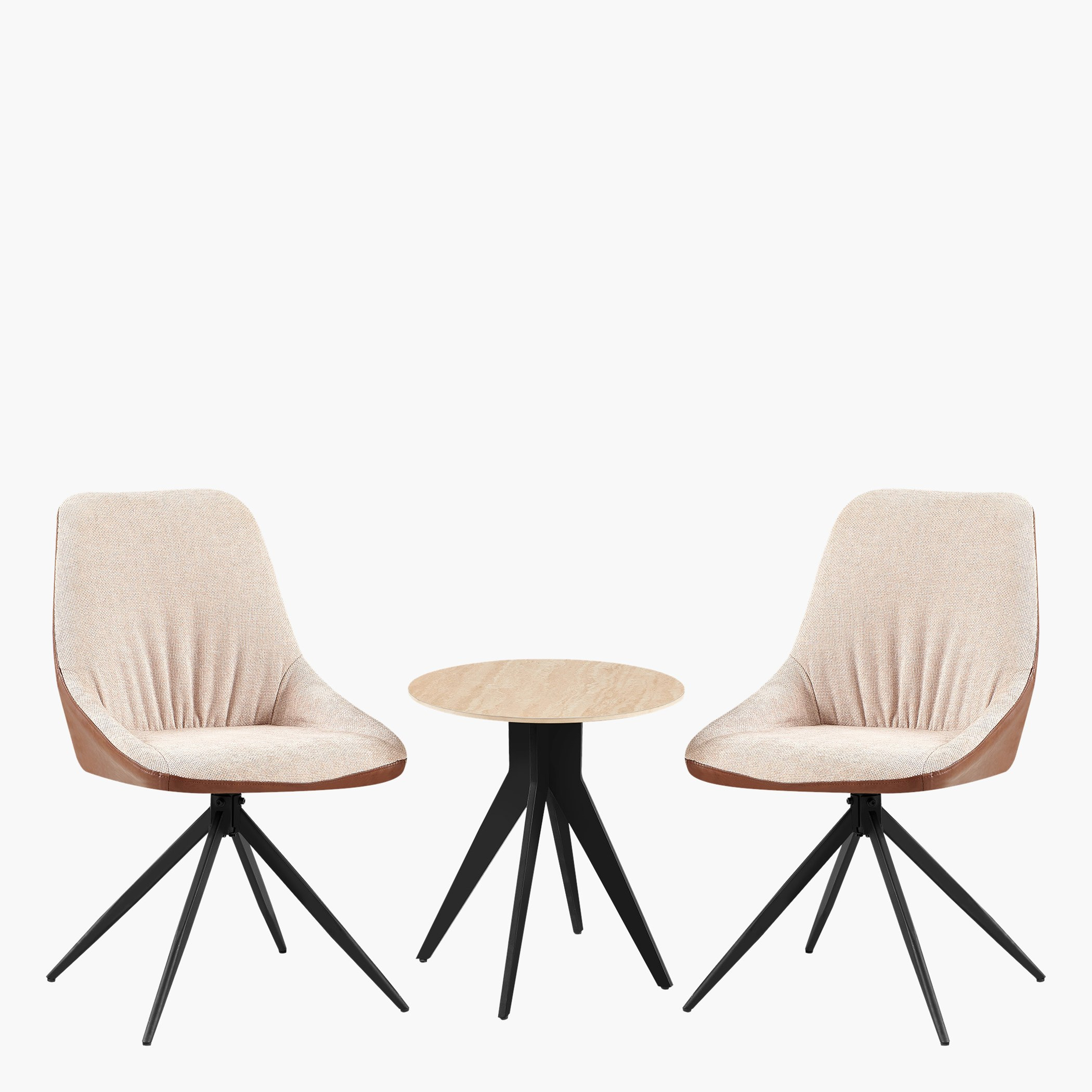 Hamilton 3-Piece Tea Table and Chair Set-hbxfurniture-diningtablesandsets-diningsets-twoseater-image-20