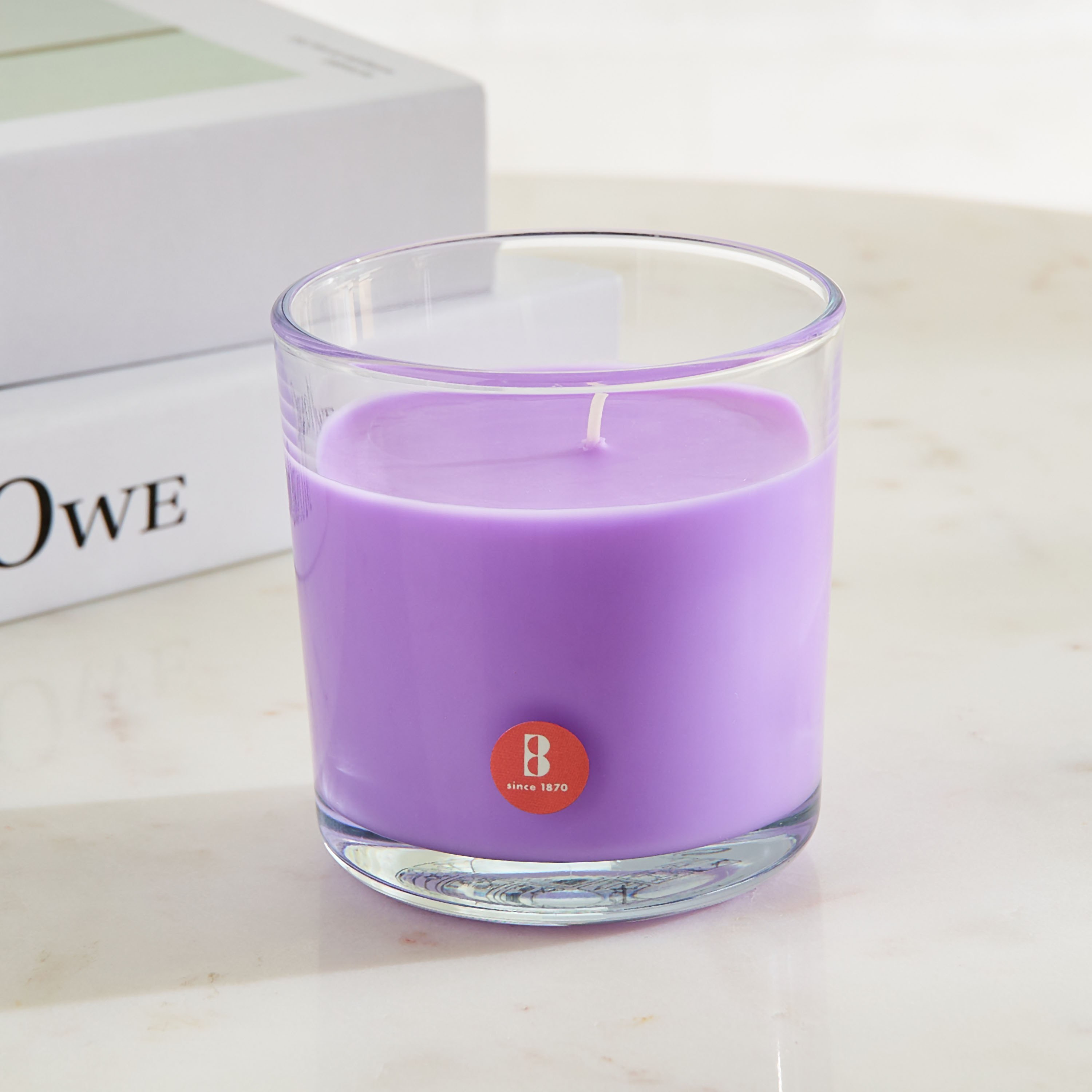 Bolsius Lavender Scented Candle in a Glass - 679 gm-hbxlivingroom-decorandaccessories-candles-image-1