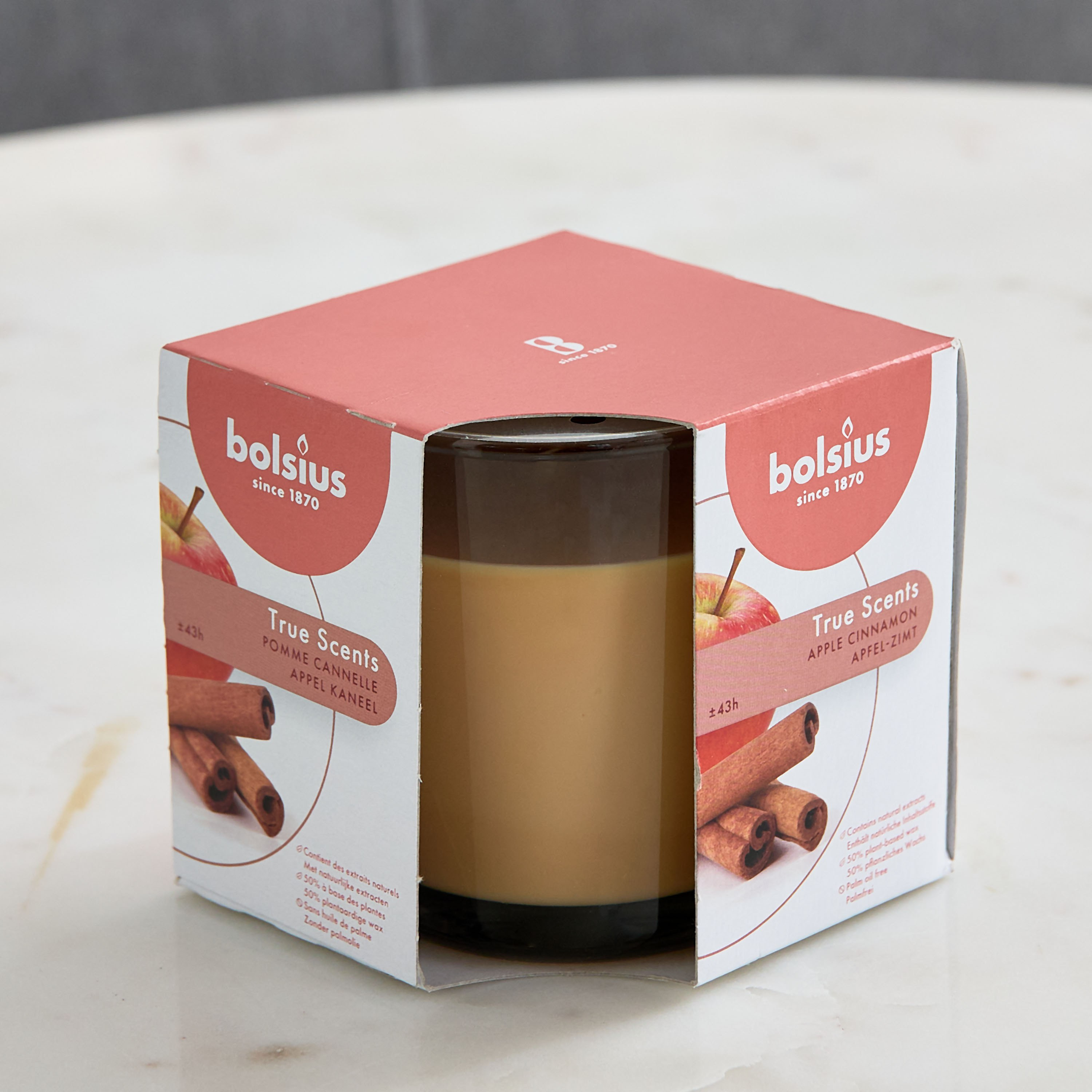 Bolsius Apple Cinnamon Scented Candle in a Glass - 679 gm-PROMO_HB_AE_B1G1_250925-image-5