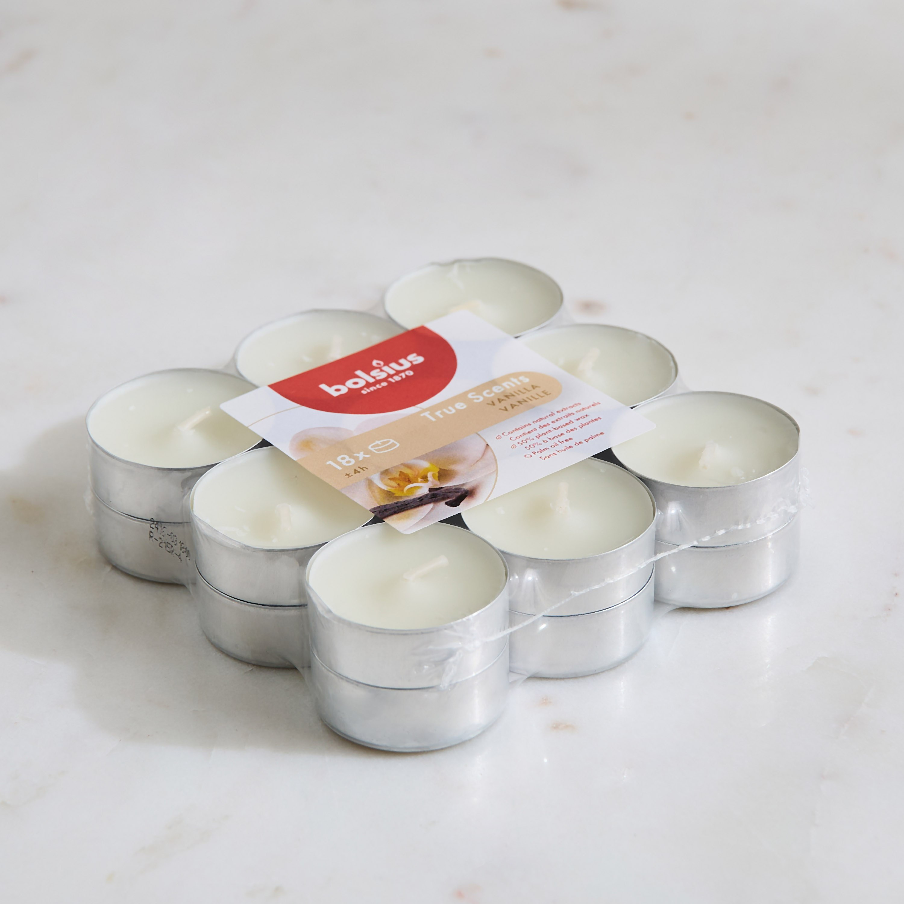 طقم شموع صغيرة معطرة برائحة الفانيلا 18 قطعة من بولسيوس - 260 جرام-PROMO_HB_AE_B1G1_250925-image-5