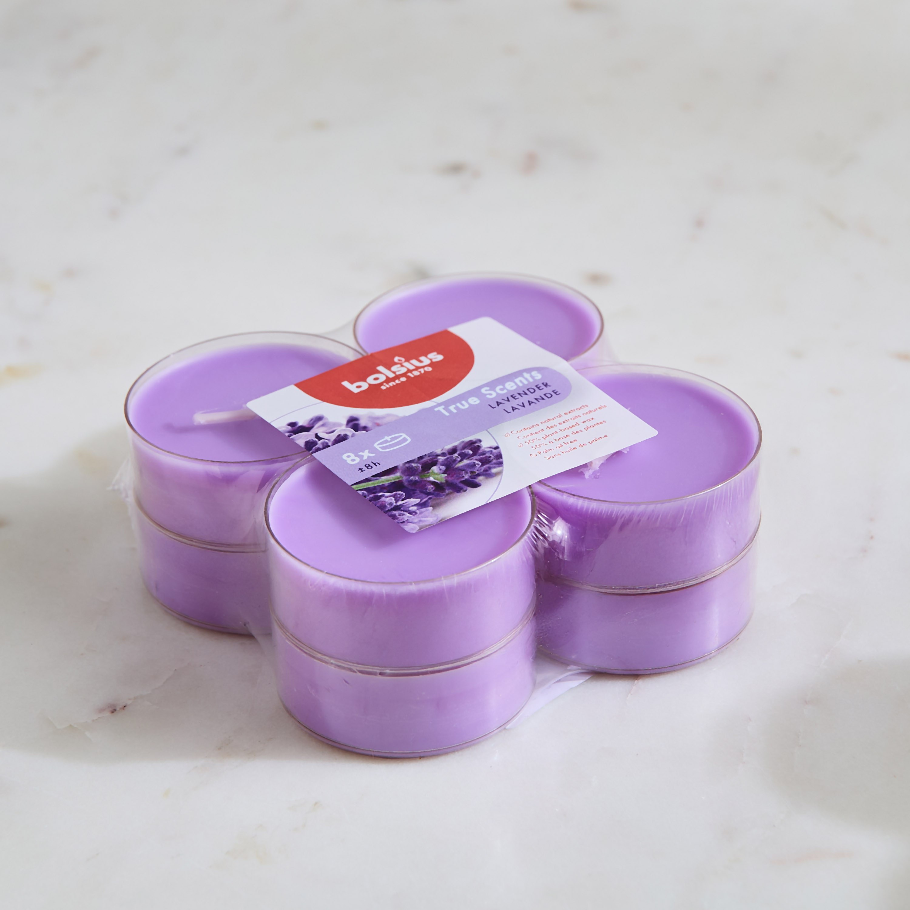 Bolsius 8-Piece Lavender Scented Maxi Light Set - 375 gm-PROMO_HB_AE_B1G1_250925-image-5