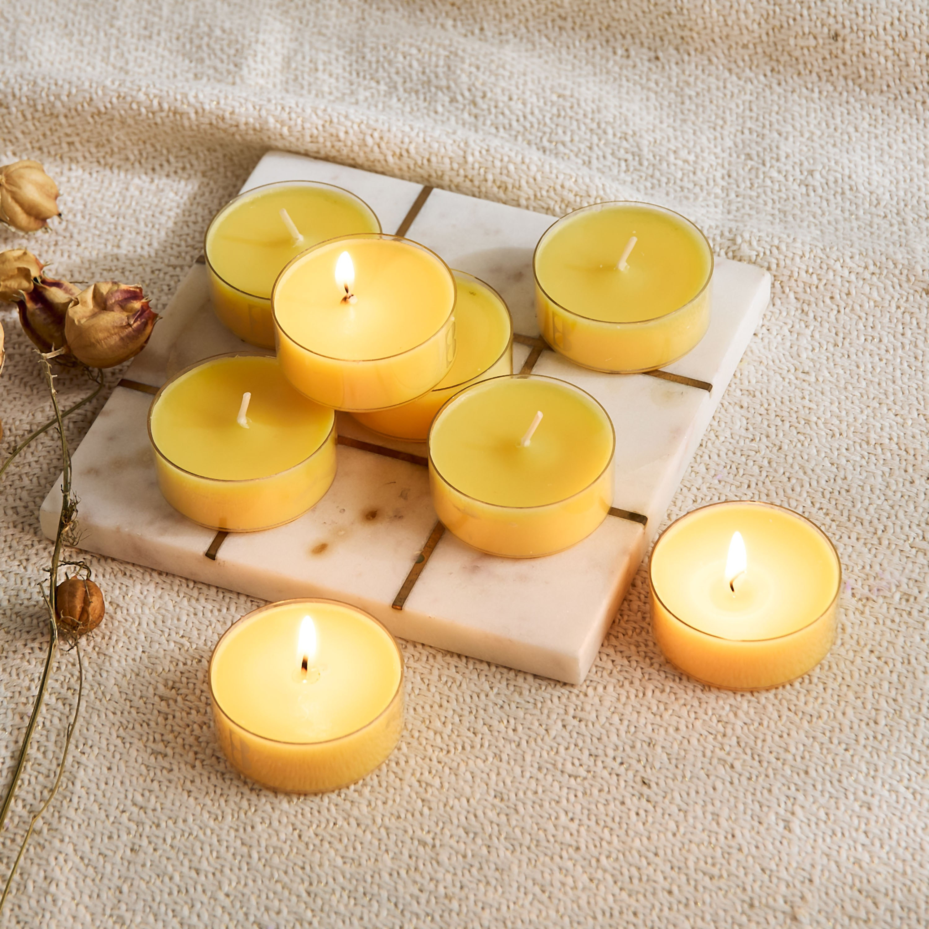Bolsius 8-Piece Mimosa Scented Maxi Light Set - 375 gm-PROMO_HB_AE_B1G1_250925-image-2