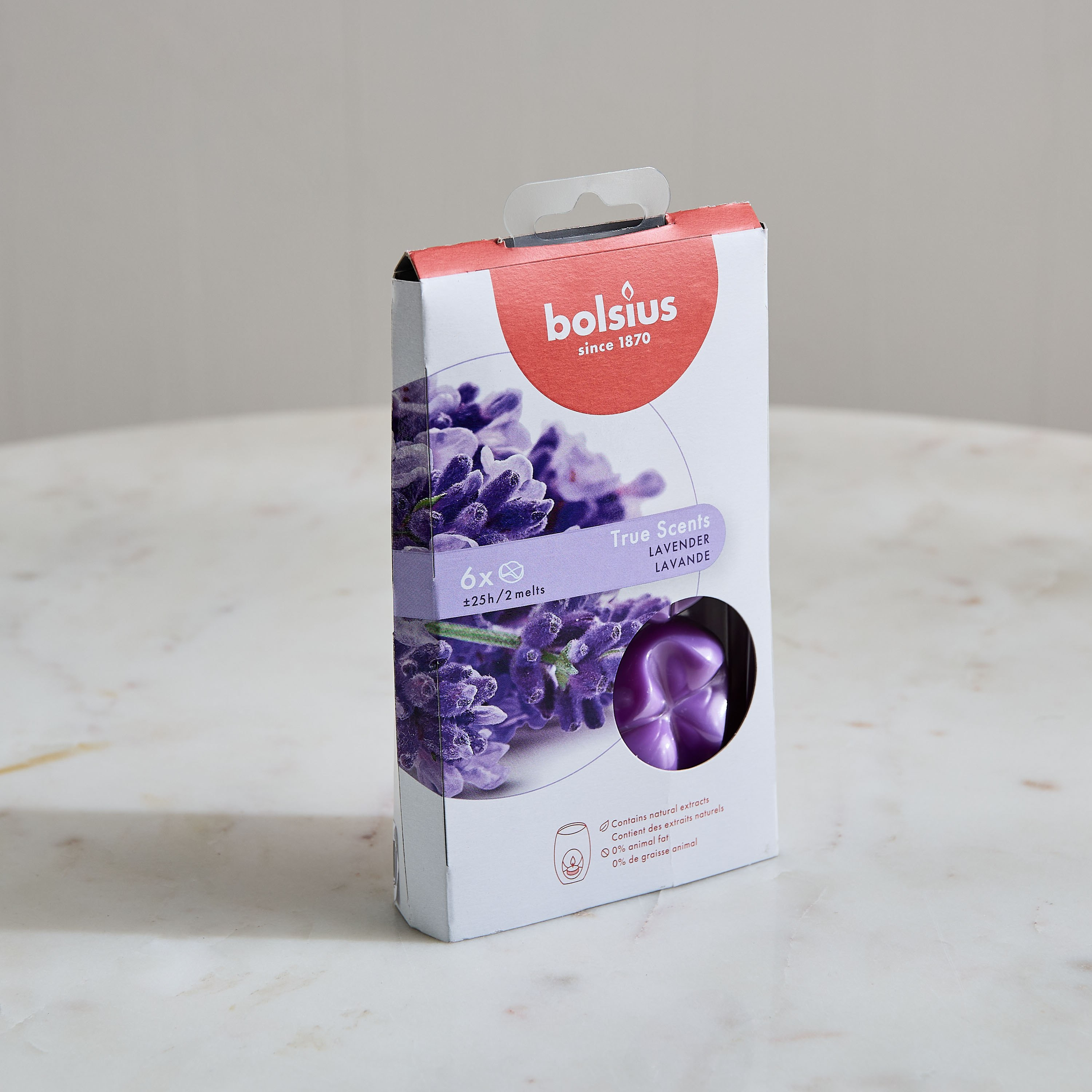 Bolsius 6-Piece Lavender Scented Wax Melt Set - 106 gm-PROMO_HB_AE_B1G1_250925-image-4