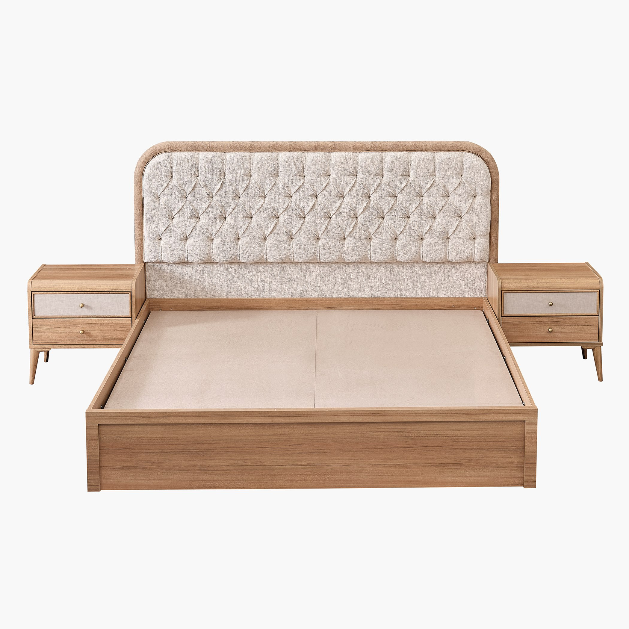 طقم غرفة نوم كينج 6 قطع من لوريتا- 180x200 سم-hbxbedroom-bedsandbedsets-bedroomsets-king-image-3