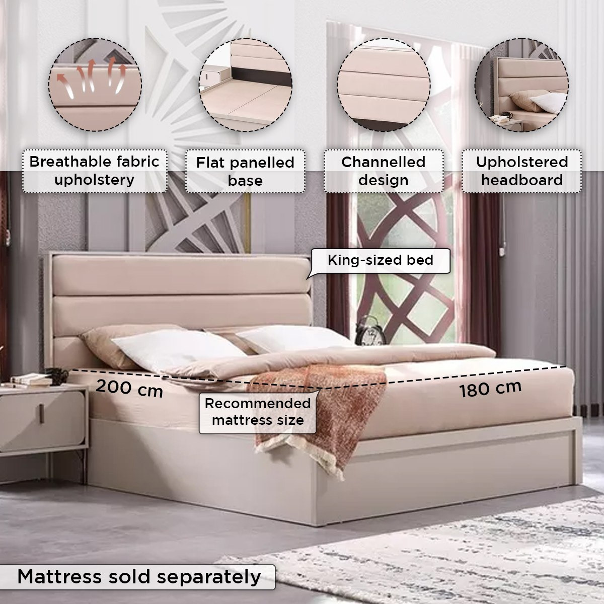 Pomza 6-Piece King Bedroom Set - 180x200 cm-PROMO_HB_SA_HBX10_TH1000_NEW_031025-image-4