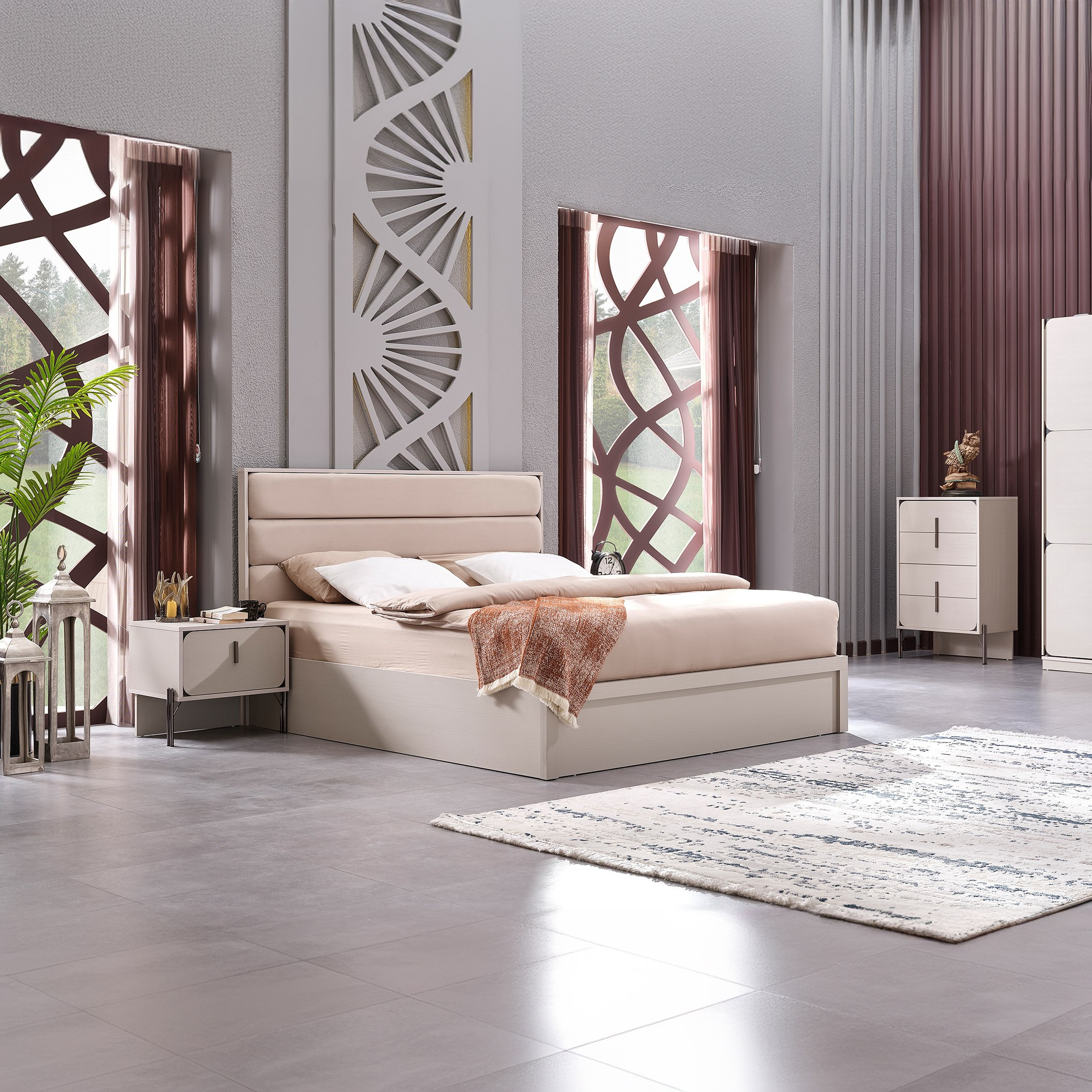 Pomza 6-Piece King Bedroom Set - 180x200 cm-PROMO_HB_SA_HBX10_TH1000_NEW_031025-image-2