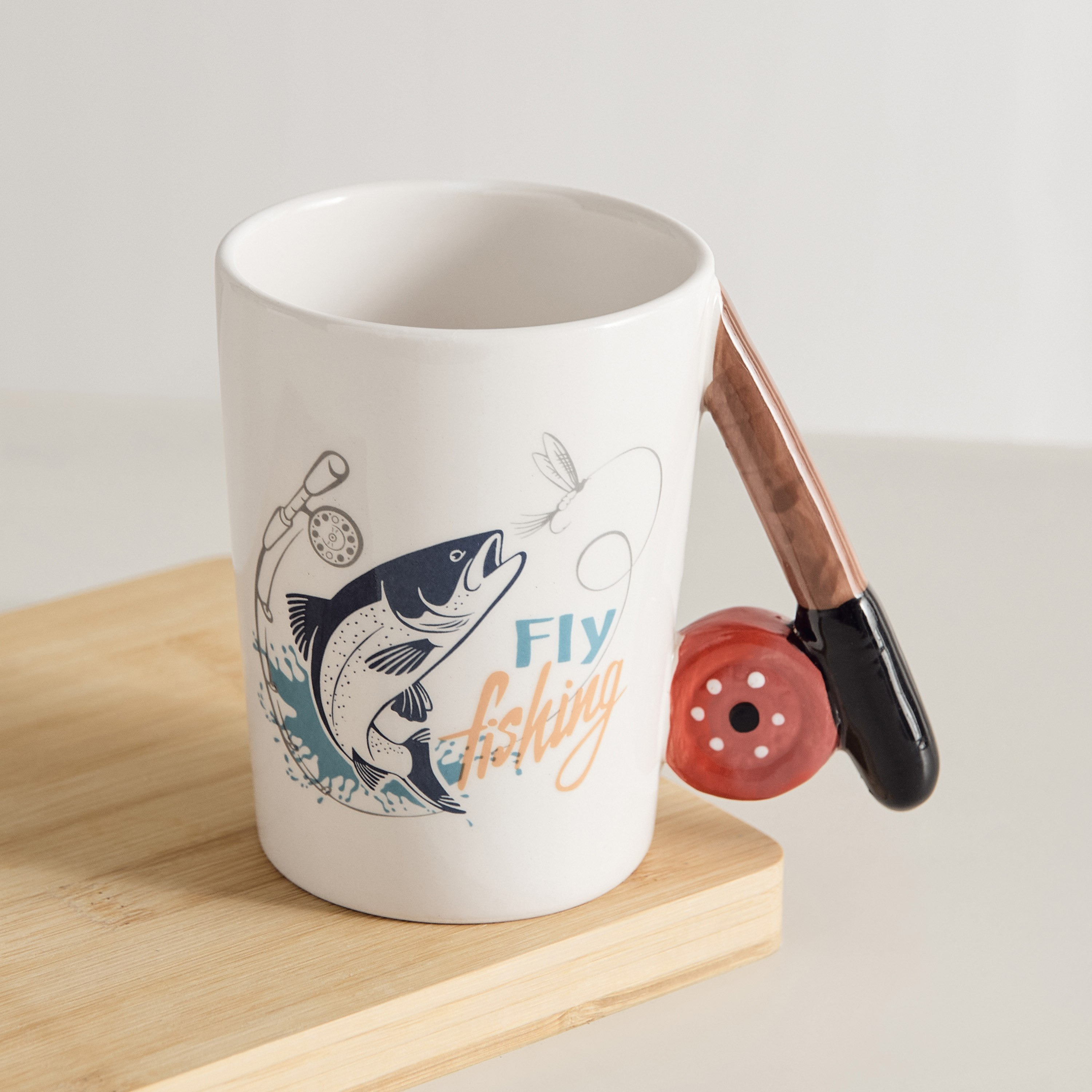 مج سيراميك بتزيينات سمكة من سايفر - 350 مل-hbxhomeware-hbxkidsandyouth-image-2