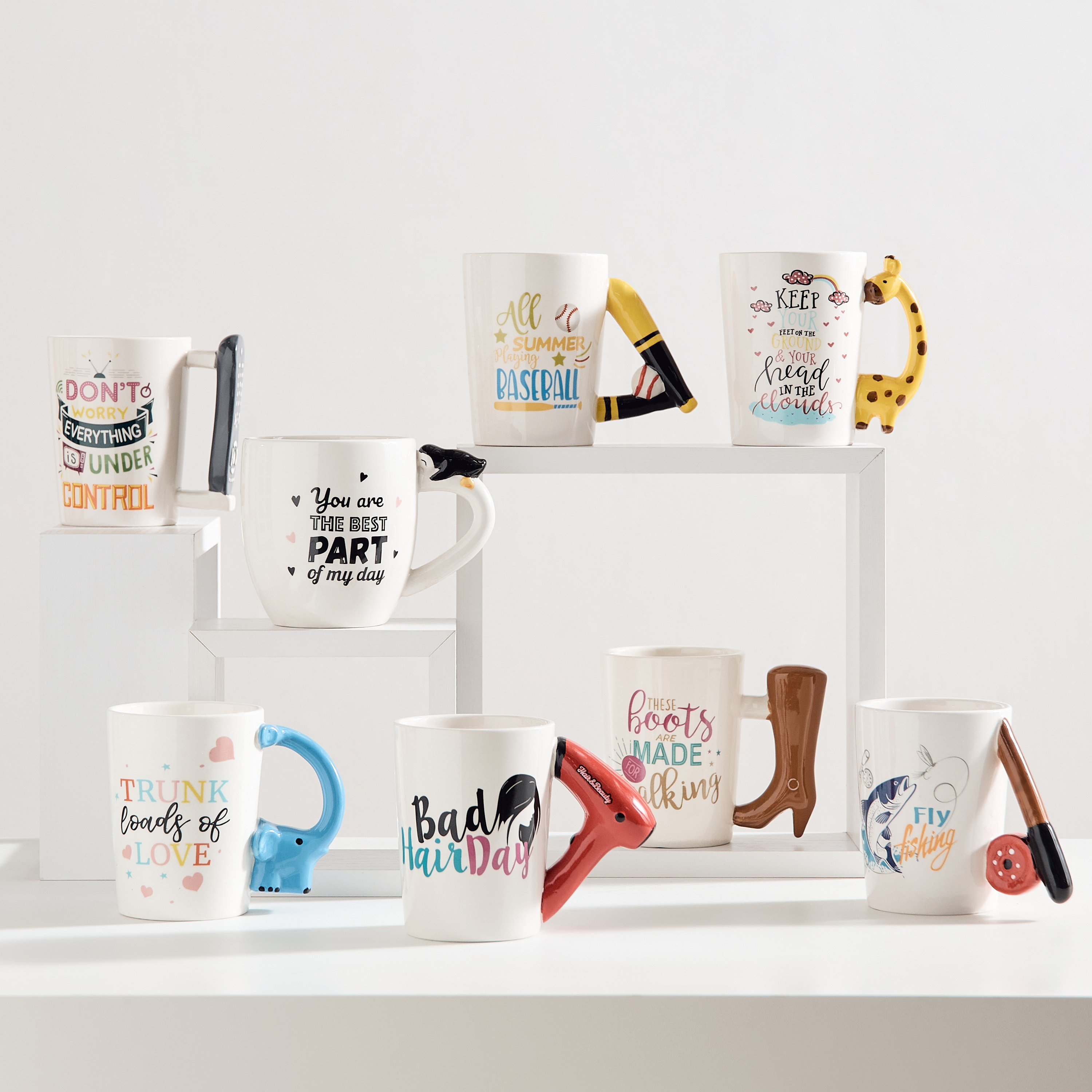 مج سيراميك بتزيينات من سايفر - 350 مل-hbxhomeware-hbxkidsandyouth-image-4