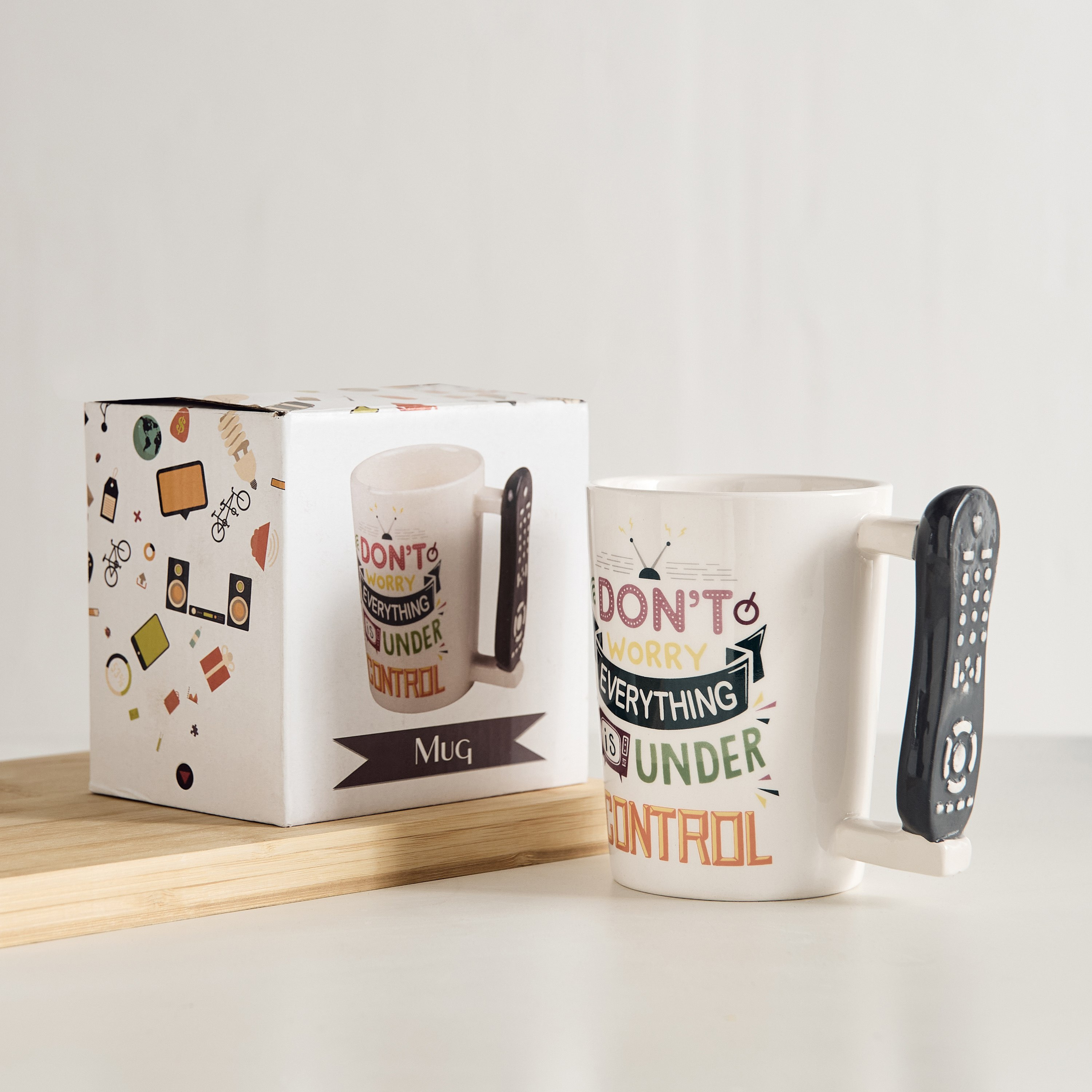 مج سيراميك بتزيينات من سايفر - 350 مل-hbxhomeware-hbxkidsandyouth-image-4