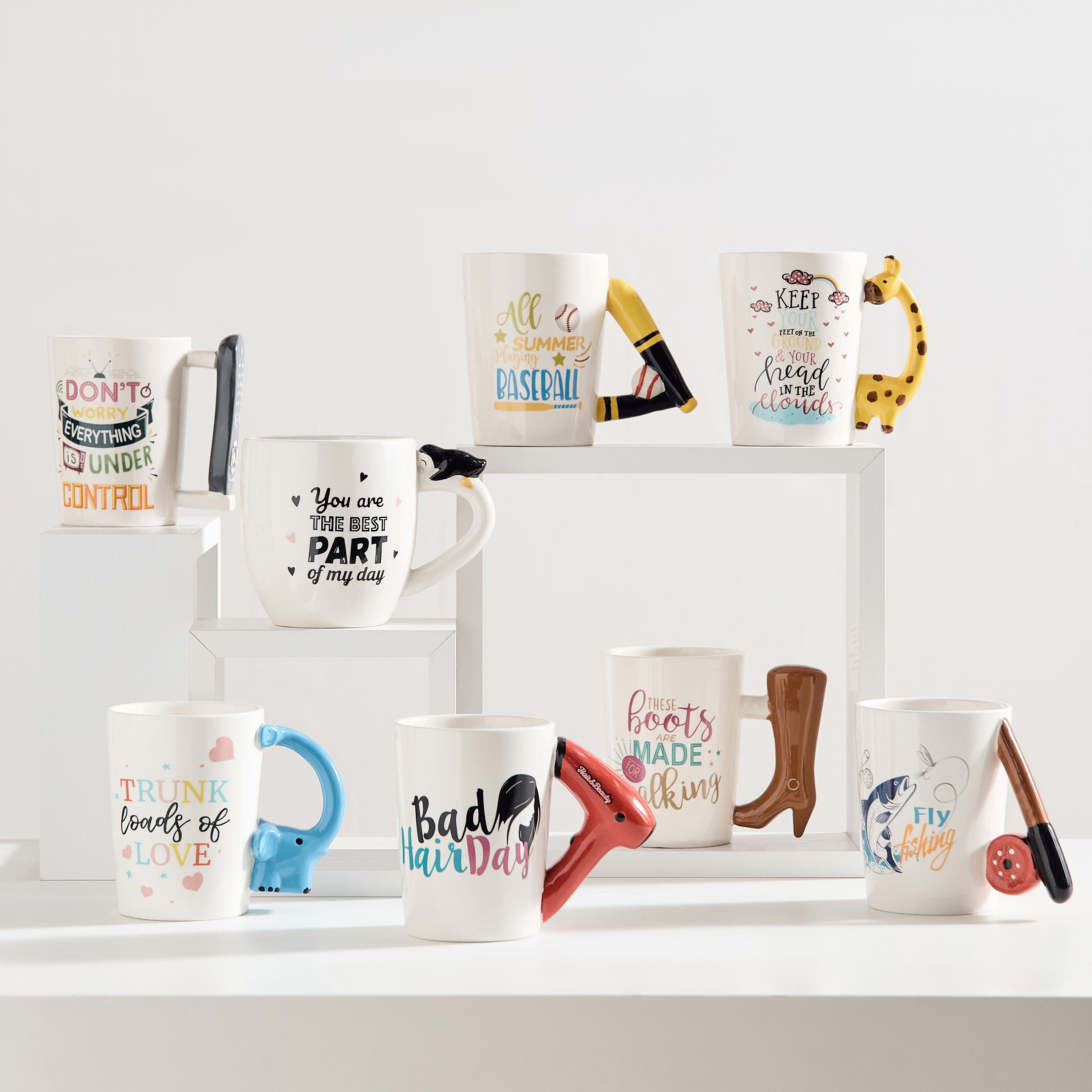 مج سيراميك بتزيينات بطريق من سايفر - 400 مل-hbxhomeware-hbxkidsandyouth-image-5