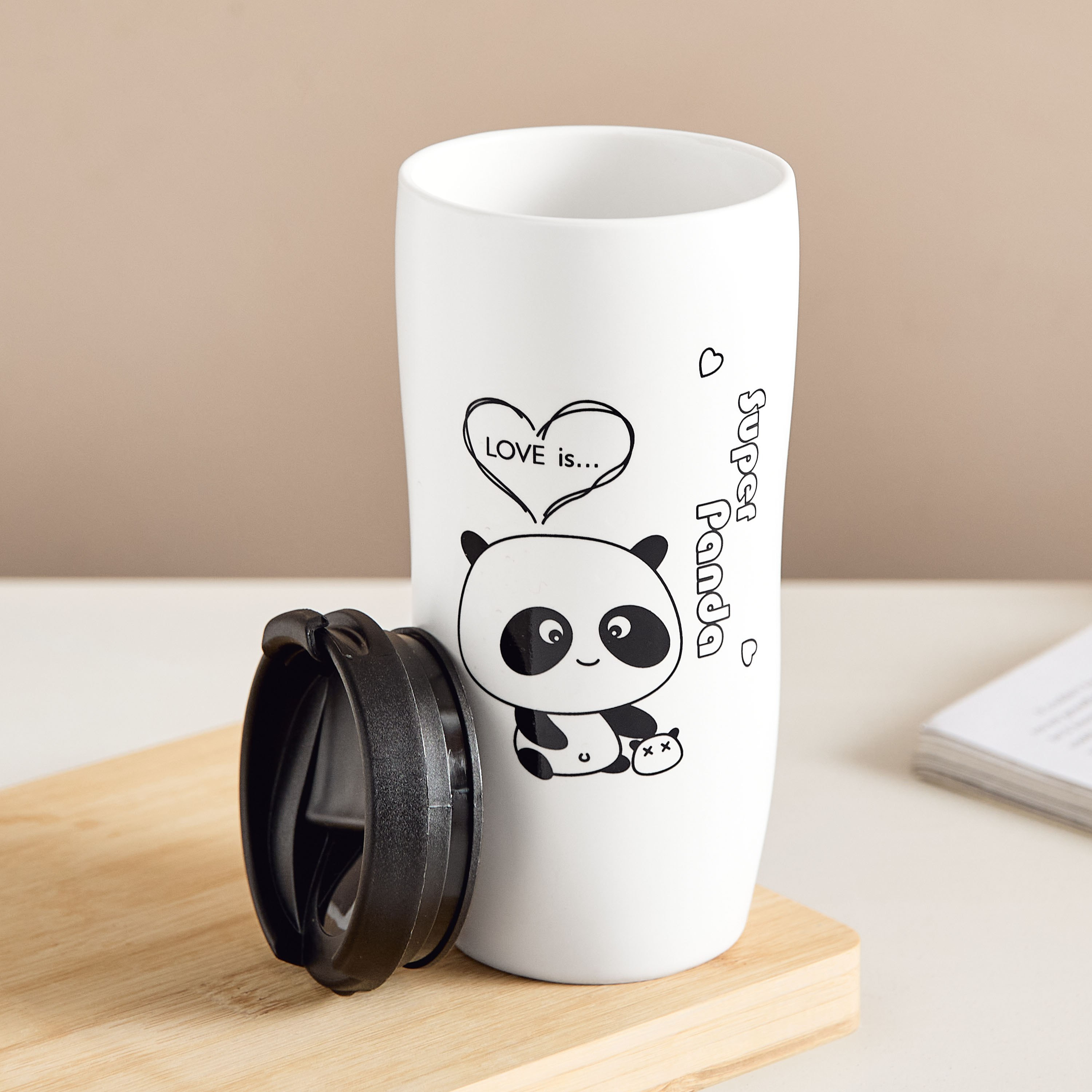 كوب سيراميك بملصق باندا من نيو - 450 مل-hbxhomeware-hbxkidsandyouth-image-2