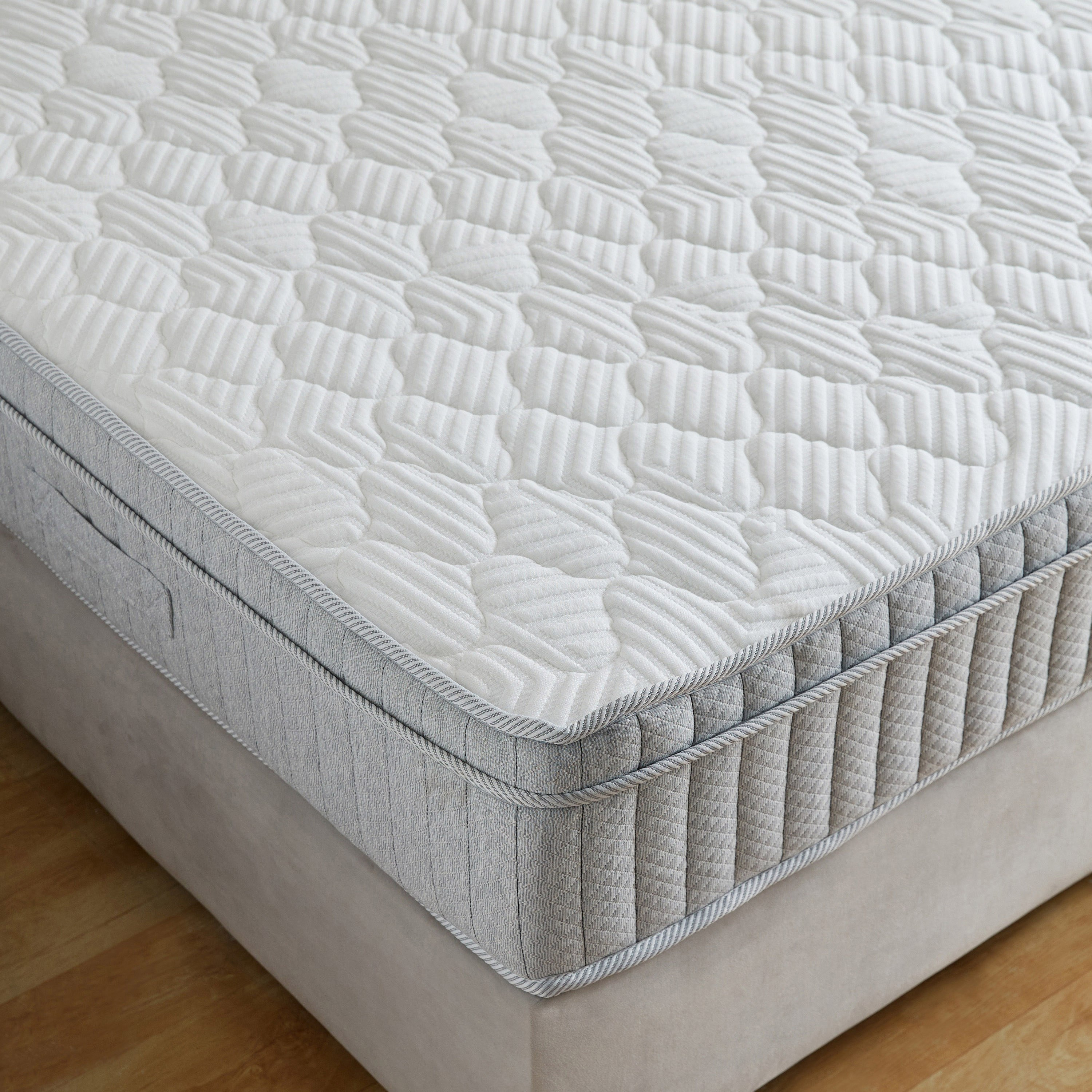 SleepNest iRepose Nxt Box To Medium Firm Bonnell Spring Single Mattress - 90x190x24 cm-hbxfurniture-bedroom-mattresses-single-image-6