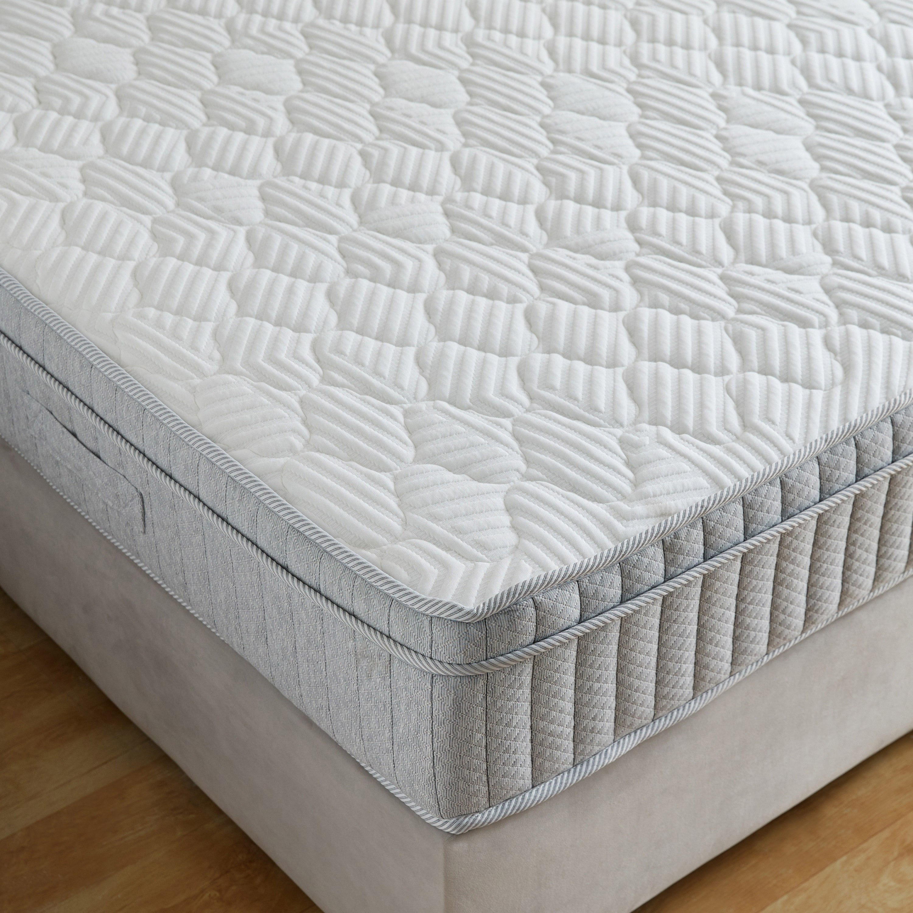 SleepNest iRepose Nxt Box Top Medium Firm Bonnell Spring Queen Mattress - 150x200x24 cm-hbxbedroom-mattresses-queen-image-5