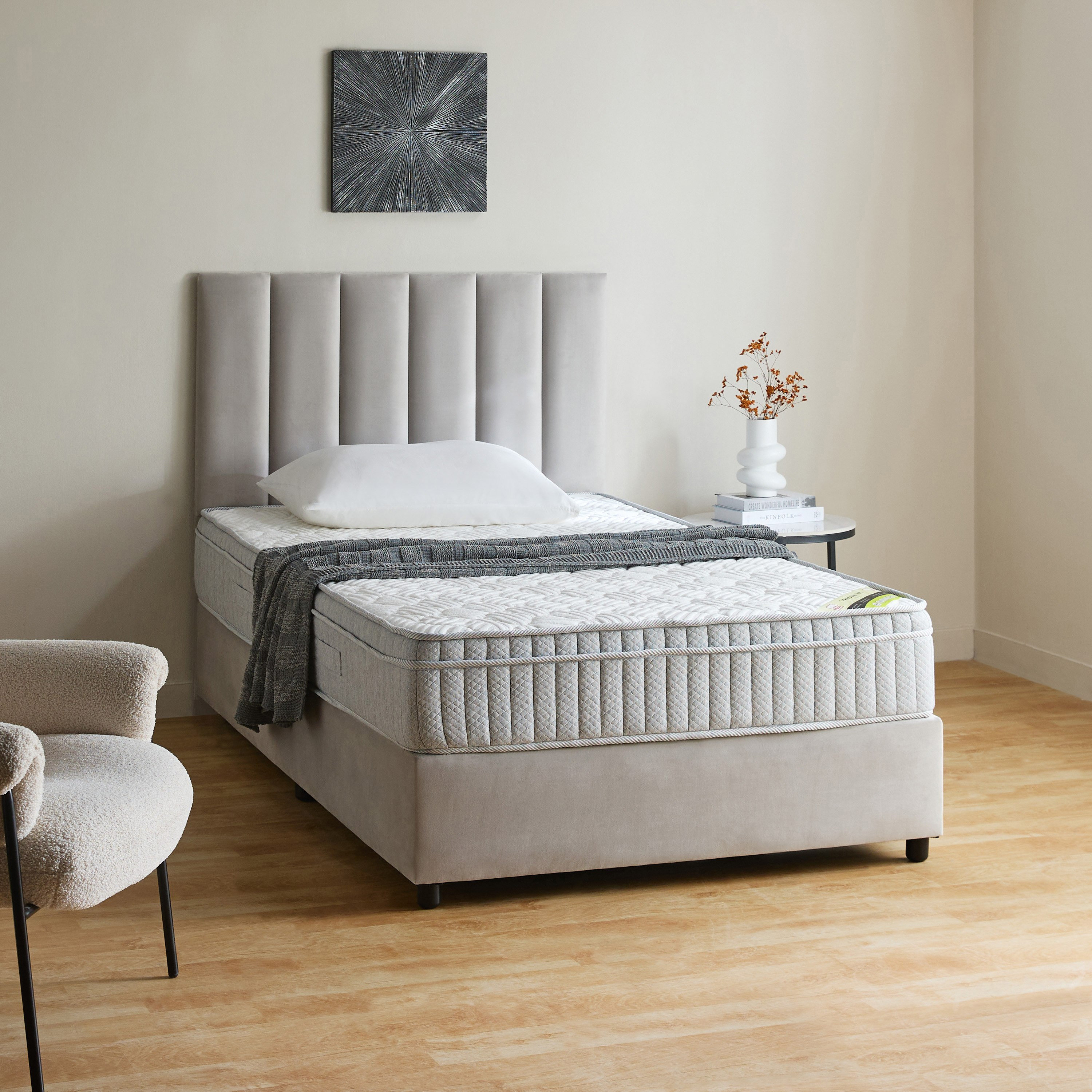 SleepNest iRepose Nxt Box Top Medium Firm Bonnell Spring Queen Mattress - 155x205x24 cm-hbxbedroom-mattresses-queen-image-9